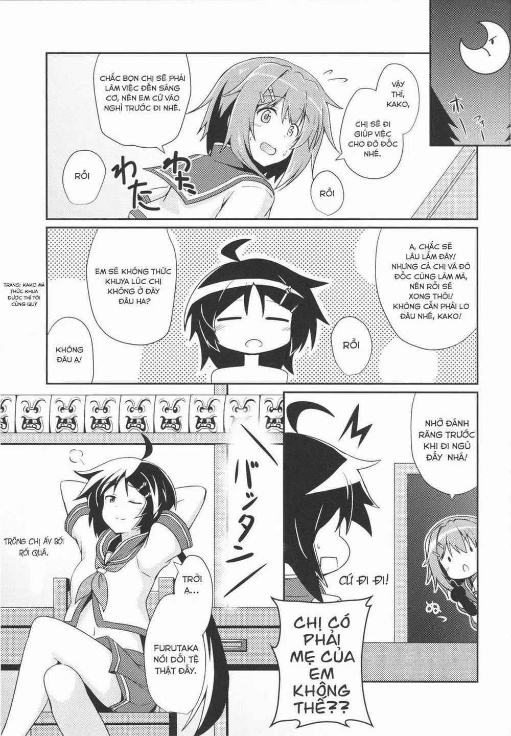 HentaiVN.net - Ảnh 3 - Furutaka to Sugosu Yoru (Kantai Collection) - Chap 1
