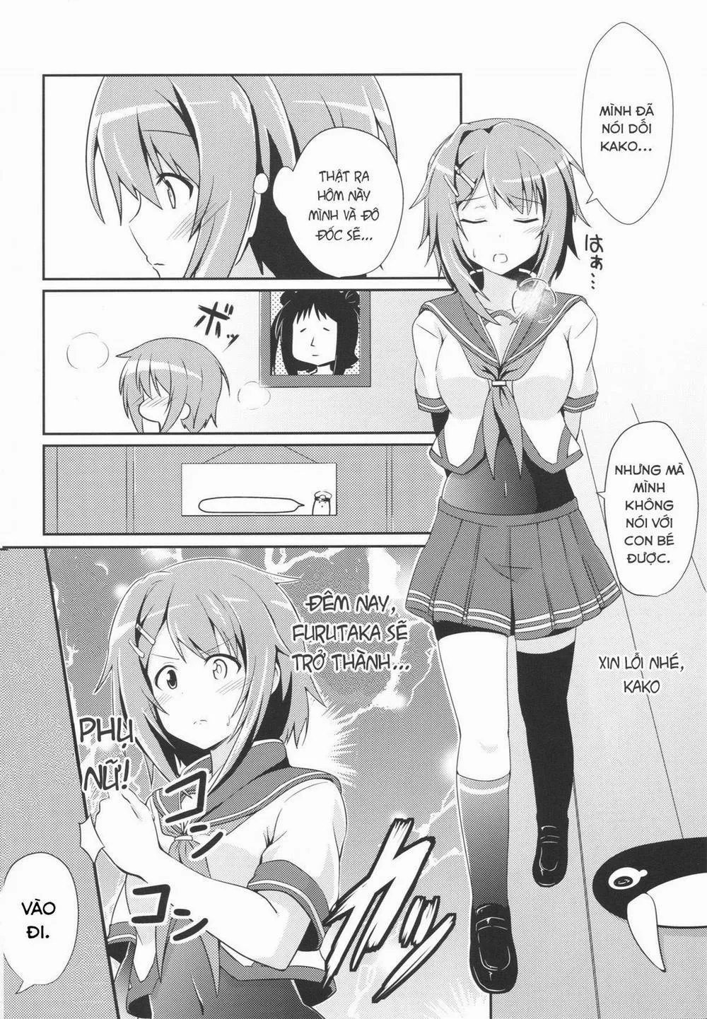 HentaiVN.net - Ảnh 4 - Furutaka to Sugosu Yoru (Kantai Collection) - Chap 1