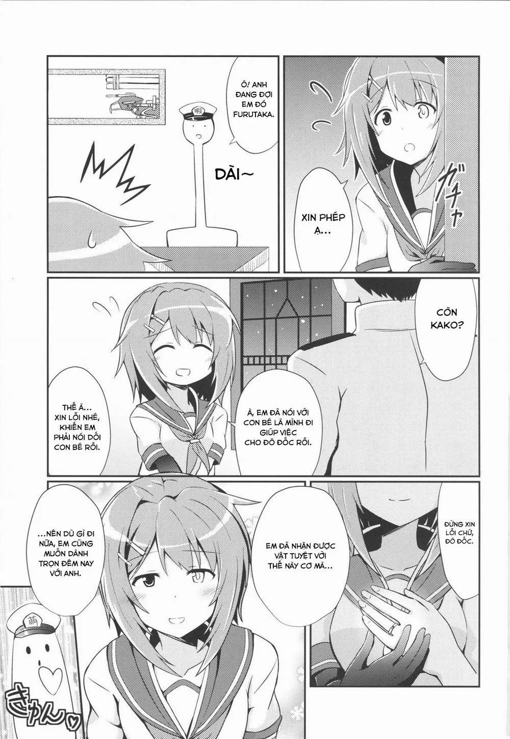 HentaiVN.net - Ảnh 5 - Furutaka to Sugosu Yoru (Kantai Collection) - Chap 1