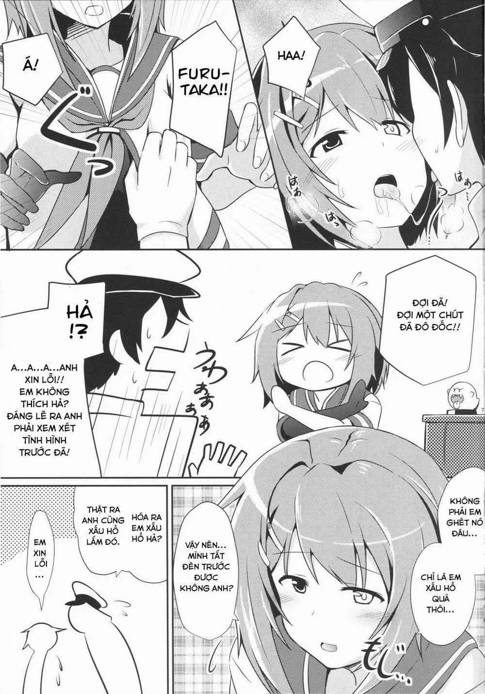 HentaiVN.net - Ảnh 7 - Furutaka to Sugosu Yoru (Kantai Collection) - Chap 1