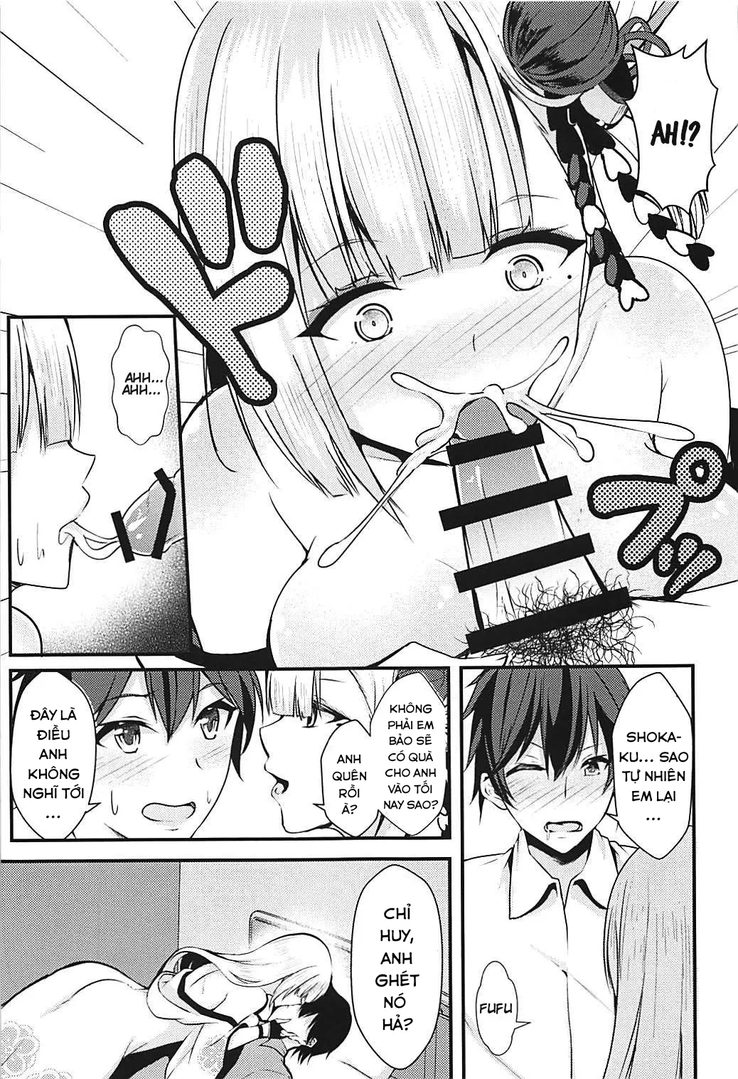 HentaiVN.net - Ảnh 7 - Có tốt không khi Shoukaku là người biến thái? [Ecchi na Shoukaku wa Dame desu ka?; Is this perverted Shoukaku no good?; っちな翔鶴はだめですか?] - Chap 1