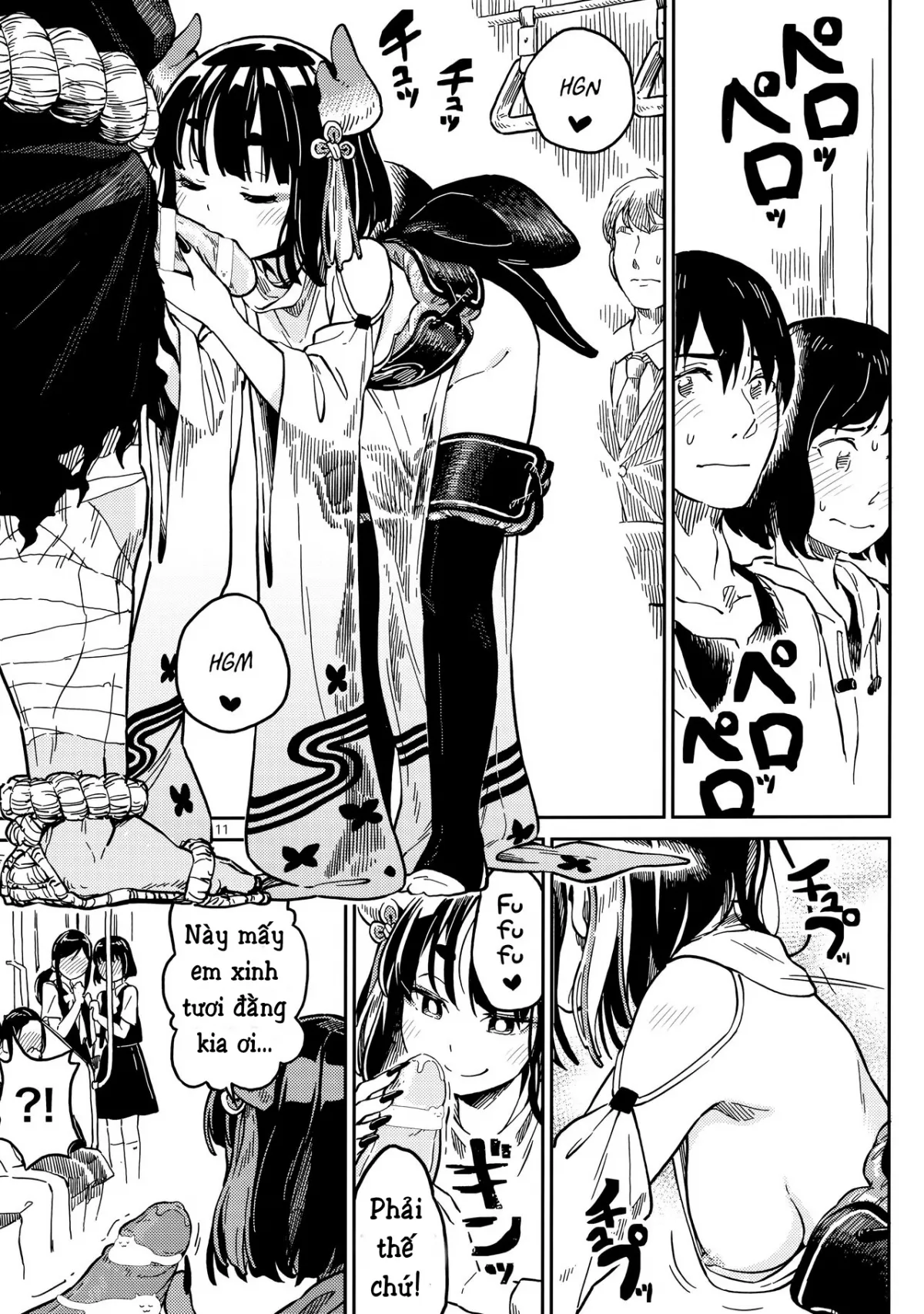 HentaiVN.net - Ảnh 11 - DENSA NITE [IN THE TRAIN] - Chap 1