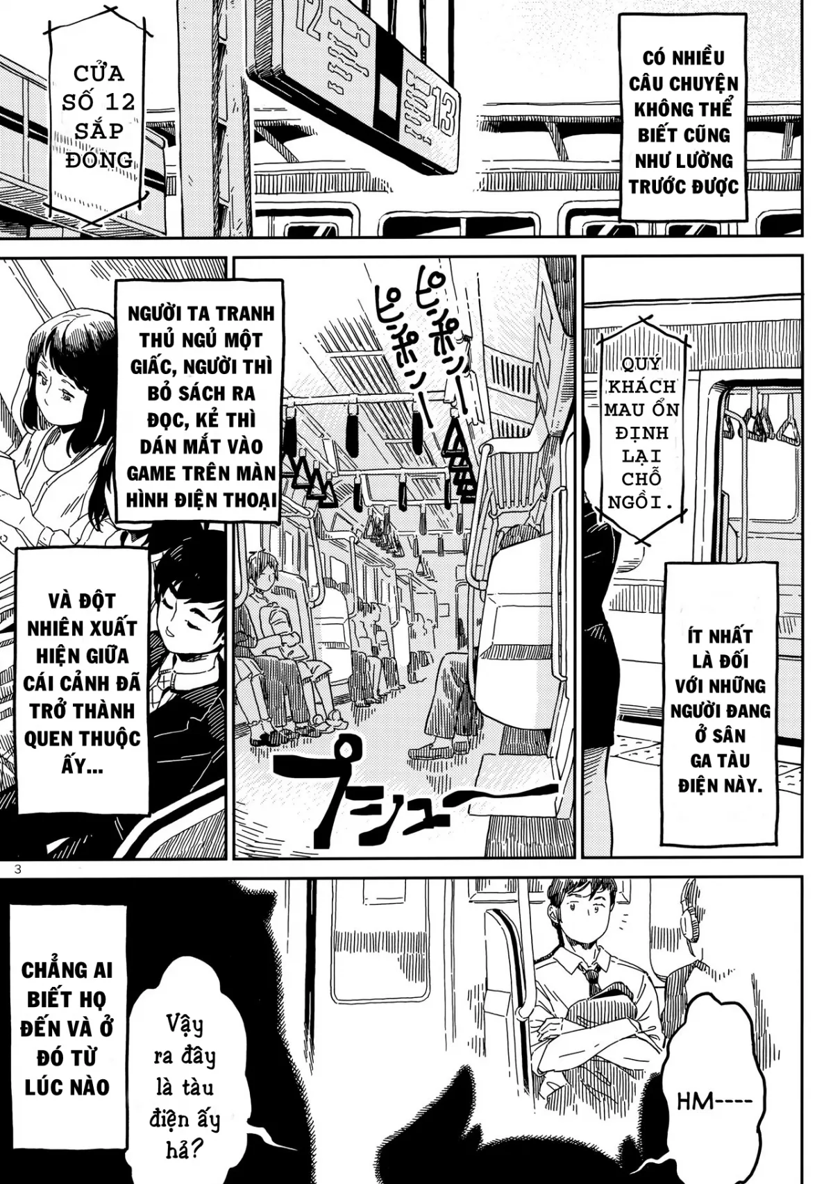 HentaiVN.net - Ảnh 3 - DENSA NITE [IN THE TRAIN] - Chap 1