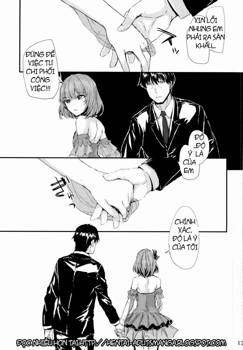 HentaiVN.net - Ảnh 8 - Koi-Gokoro (The Idolmaster) - Chap 1