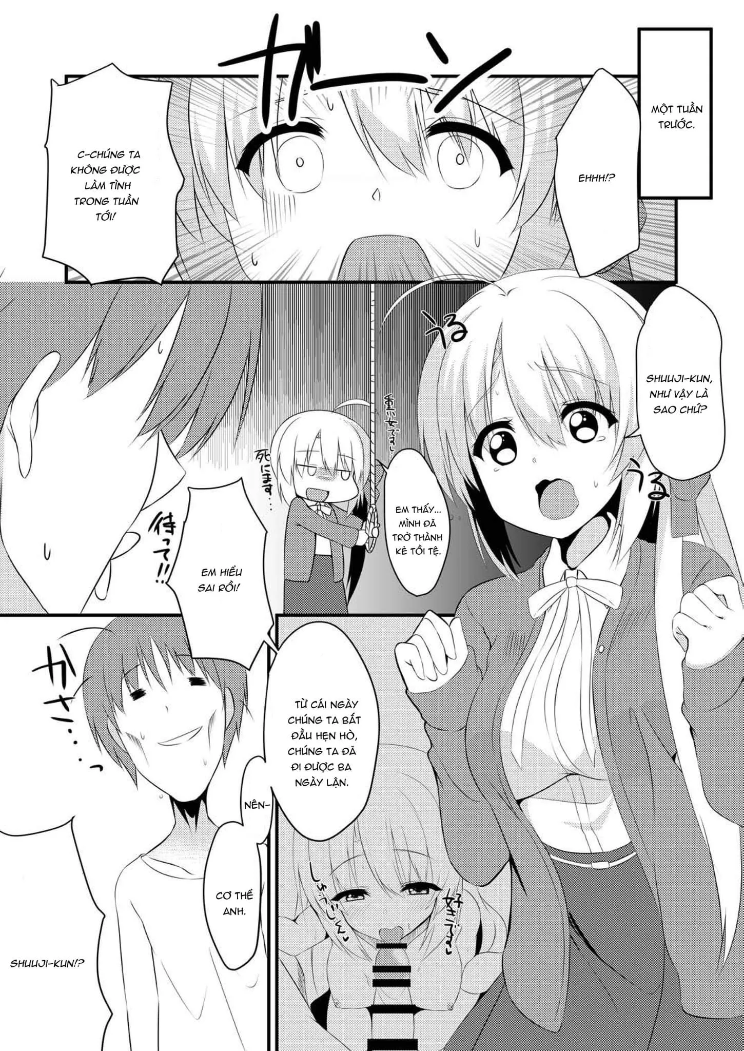HentaiVN.net - Ảnh 6 - Onanie Daisuki na Kanojo ni Isshuukan Ecchi Gaman saseta Kekka (Sanoba Witch) [オナニー大好きな彼女に一週間エッチ我慢させた結果 (サノバウィッチ)] - Chap 1