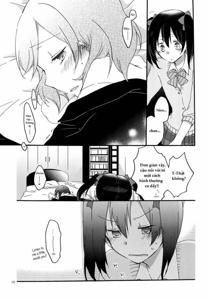 HentaiVN.net - Ảnh 11 - Private Tsunderation (Love Live!) - Chap 1