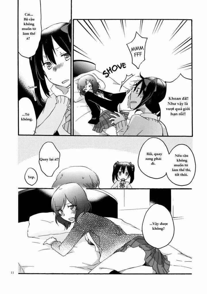 HentaiVN.net - Ảnh 7 - Private Tsunderation (Love Live!) - Chap 1