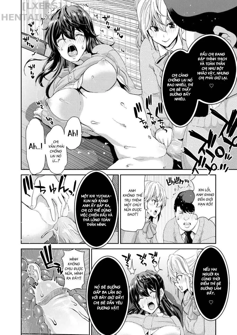 HentaiVN.net - Ảnh 22 - Penis Rental LITE ~Asagi Sisters~ - Chap 1