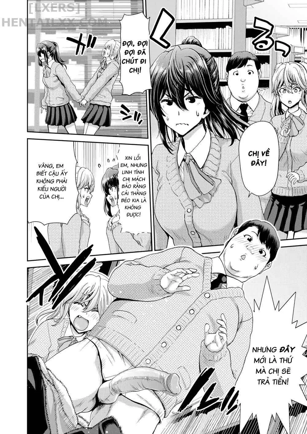 HentaiVN.net - Ảnh 4 - Penis Rental LITE ~Asagi Sisters~ - Chap 1