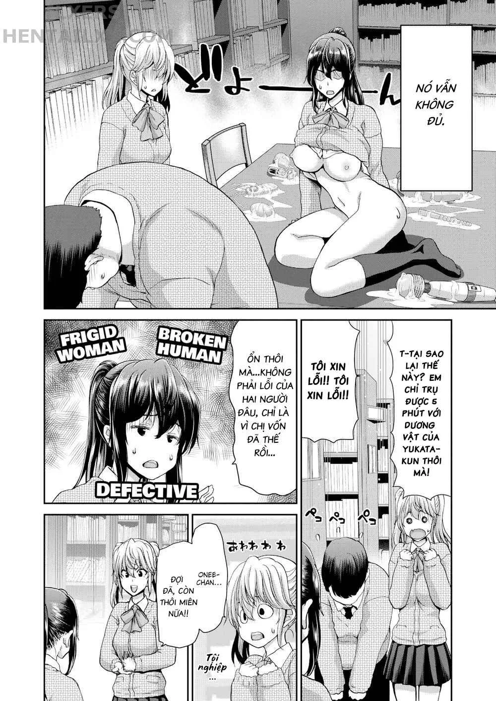 HentaiVN.net - Ảnh 6 - Penis Rental LITE ~Asagi Sisters~ - Chap 1