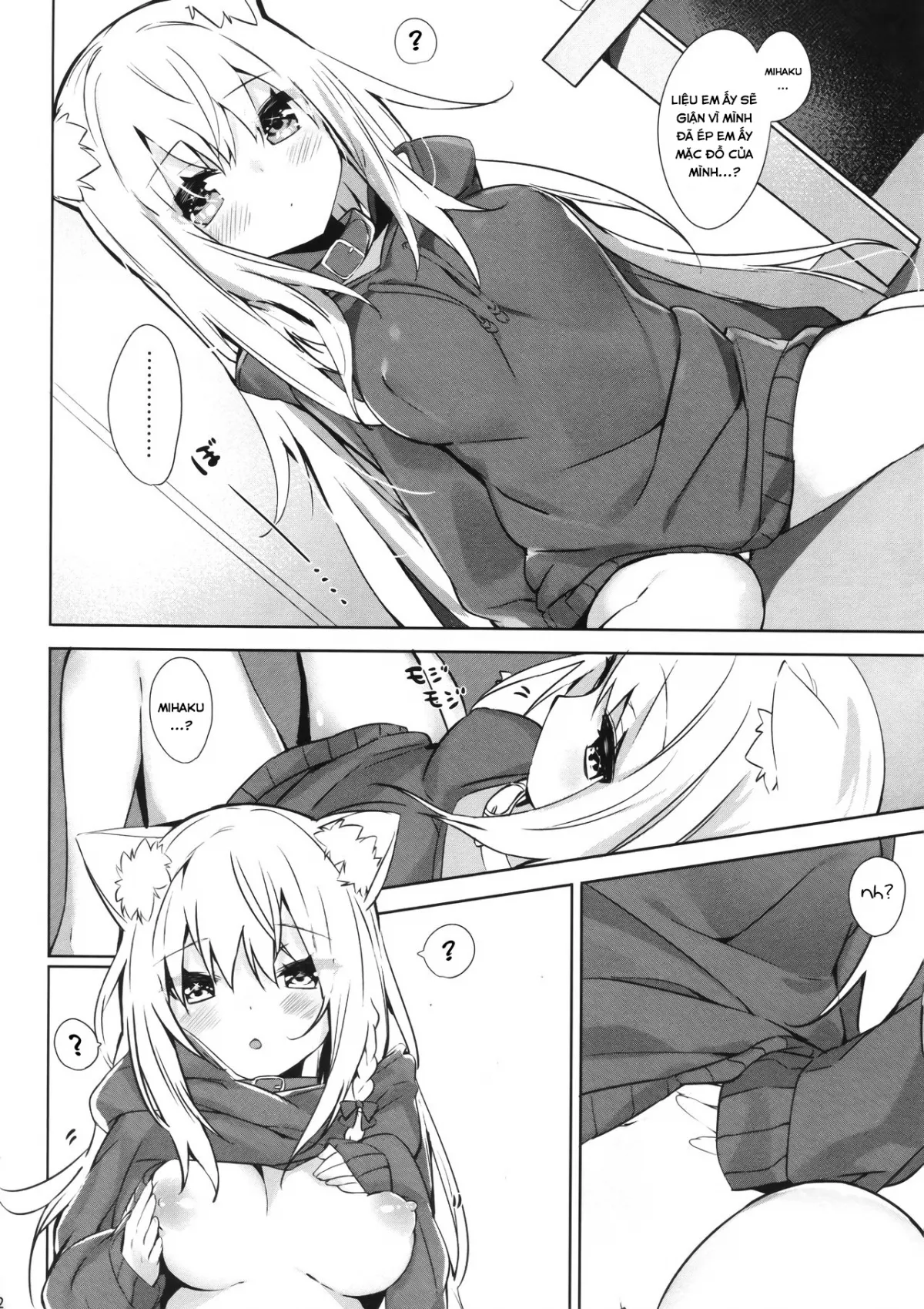 HentaiVN.net - Ảnh 11 - Mihaku-chan to Icha Love - Chap 1