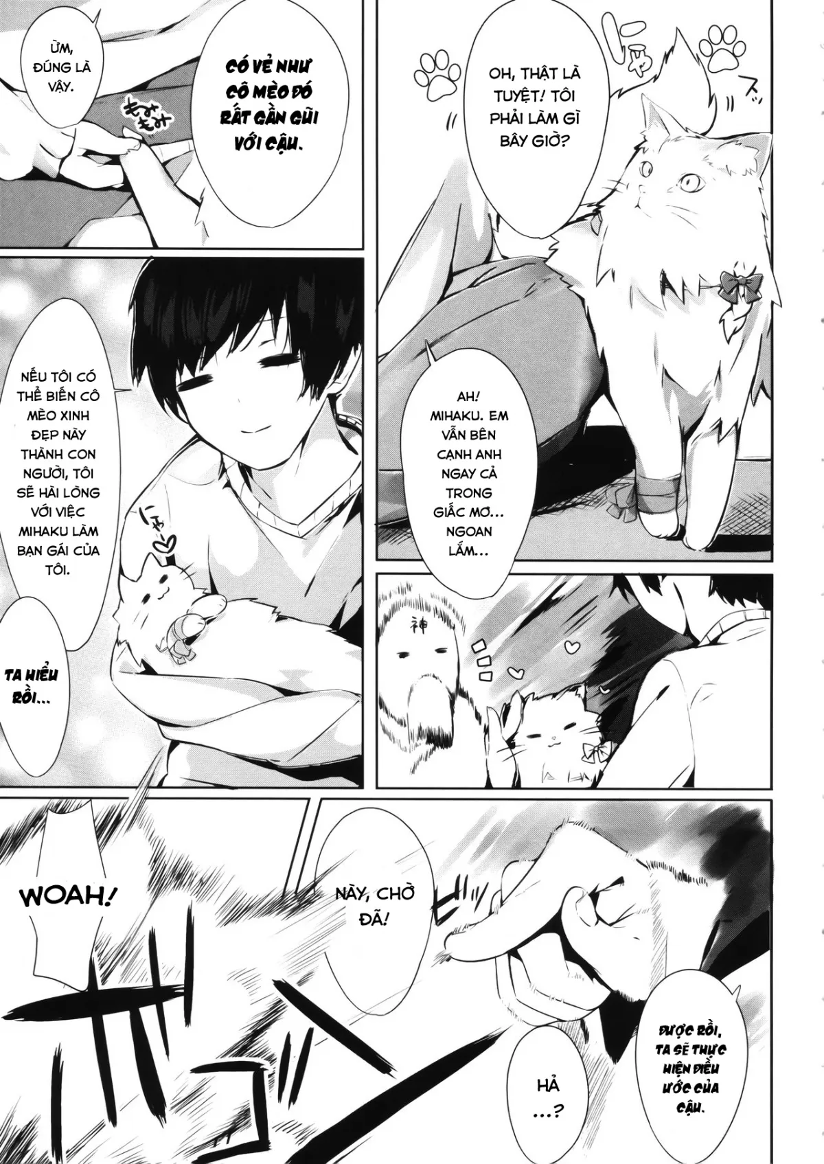 HentaiVN.net - Ảnh 4 - Mihaku-chan to Icha Love - Chap 1