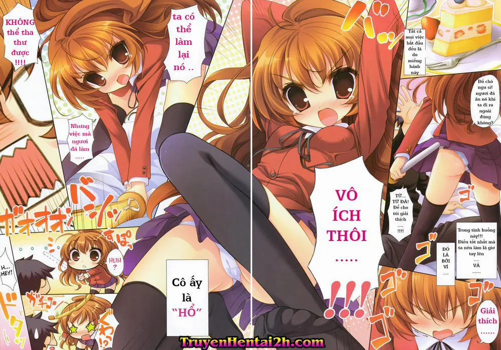 HentaiVN.net - Ảnh 3 - Amatou Shi (Toradora) - Chap 1