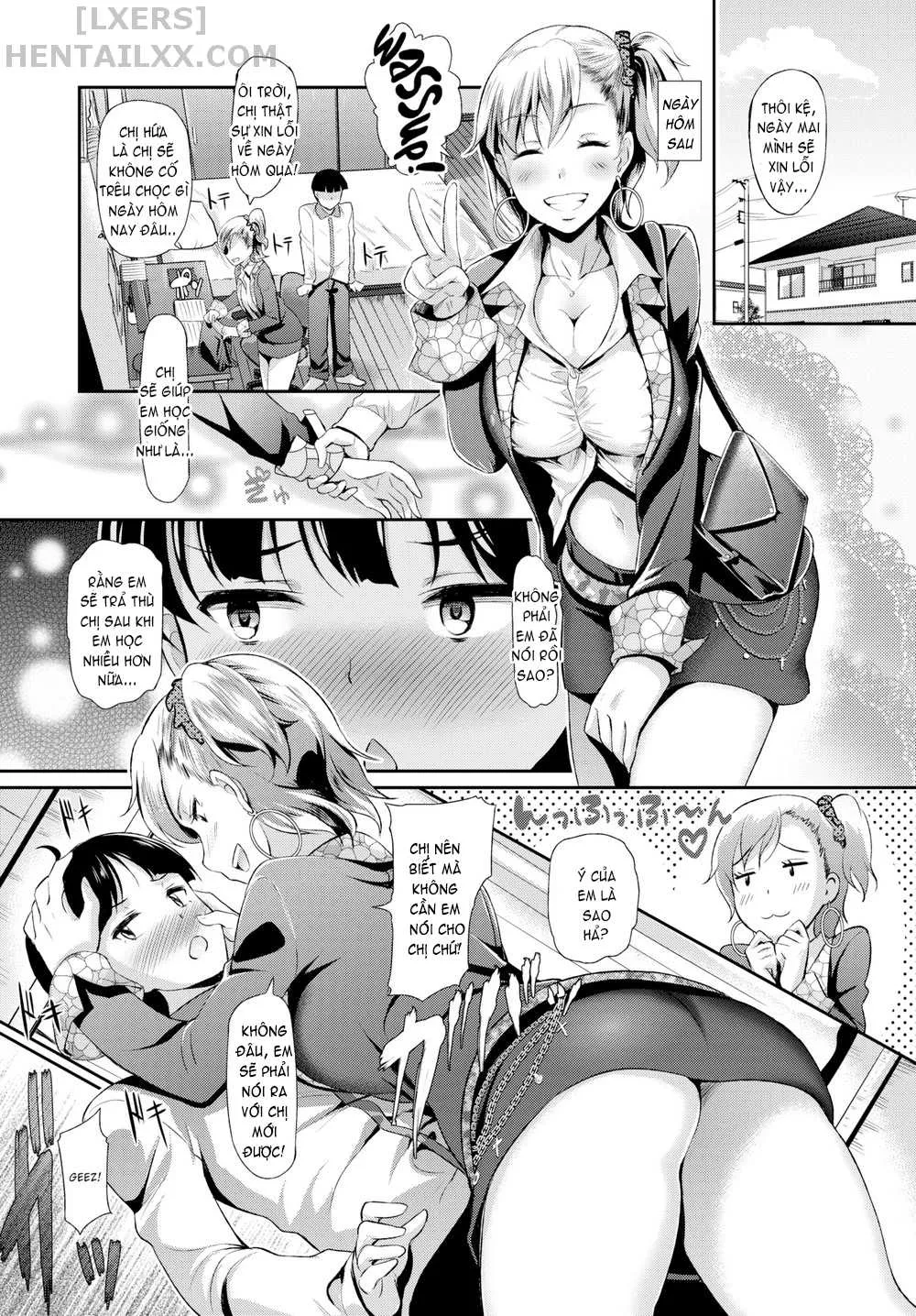 HentaiVN.net - Ảnh 10 - My Tutor Is a Kogal! - Chap 1