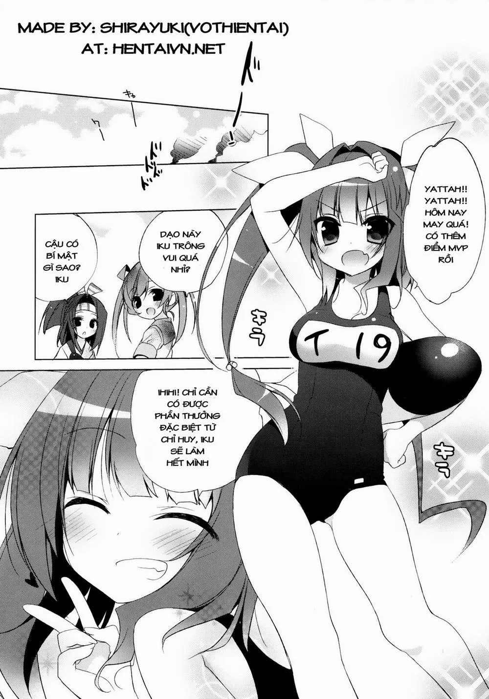 HentaiVN.net - Ảnh 18 - Teitoku no Gohoubi Choudai nano ne (Kantai Collection) - Chap 1