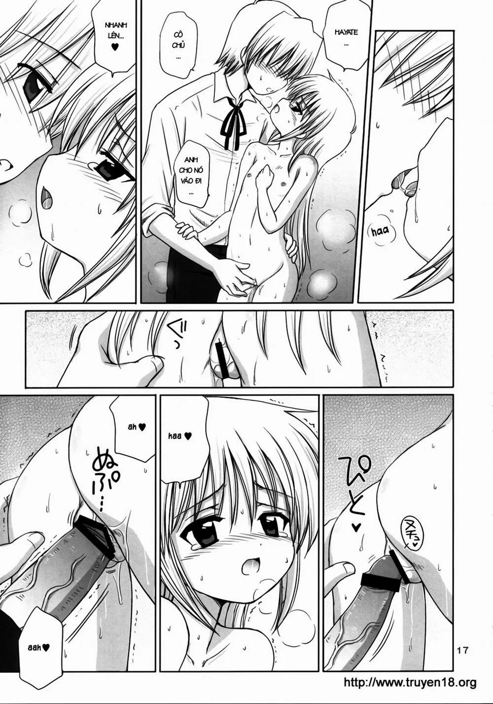 HentaiVN.net - Ảnh 16 - Pretty Baby (Hayate No Gotoku) - Chap 1