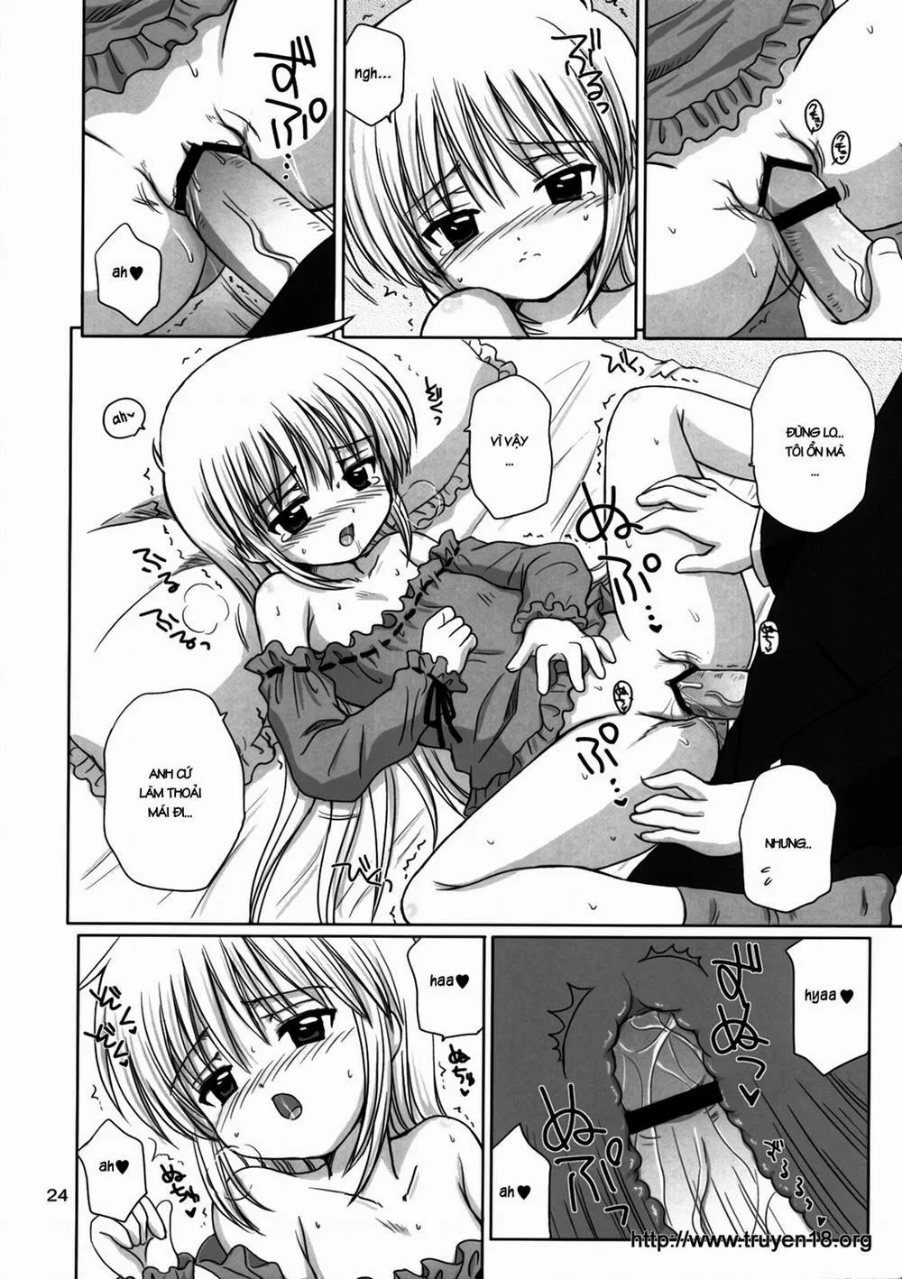 HentaiVN.net - Ảnh 23 - Pretty Baby (Hayate No Gotoku) - Chap 1