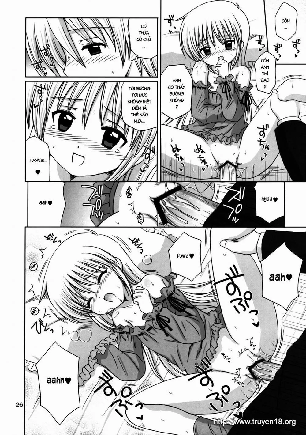 HentaiVN.net - Ảnh 25 - Pretty Baby (Hayate No Gotoku) - Chap 1
