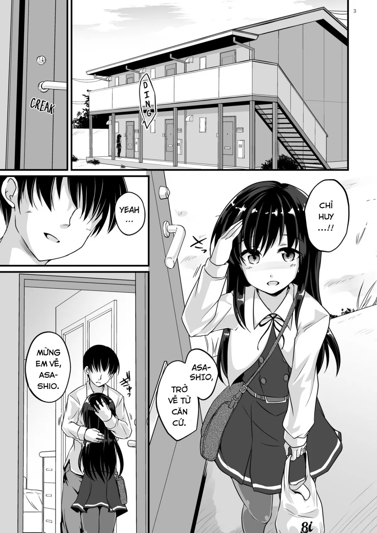 HentaiVN.net - Ảnh 3 - Overnight Stay (Kantai Collection -KanColle-) [Asagaeri; あさがえり] - Chap 1