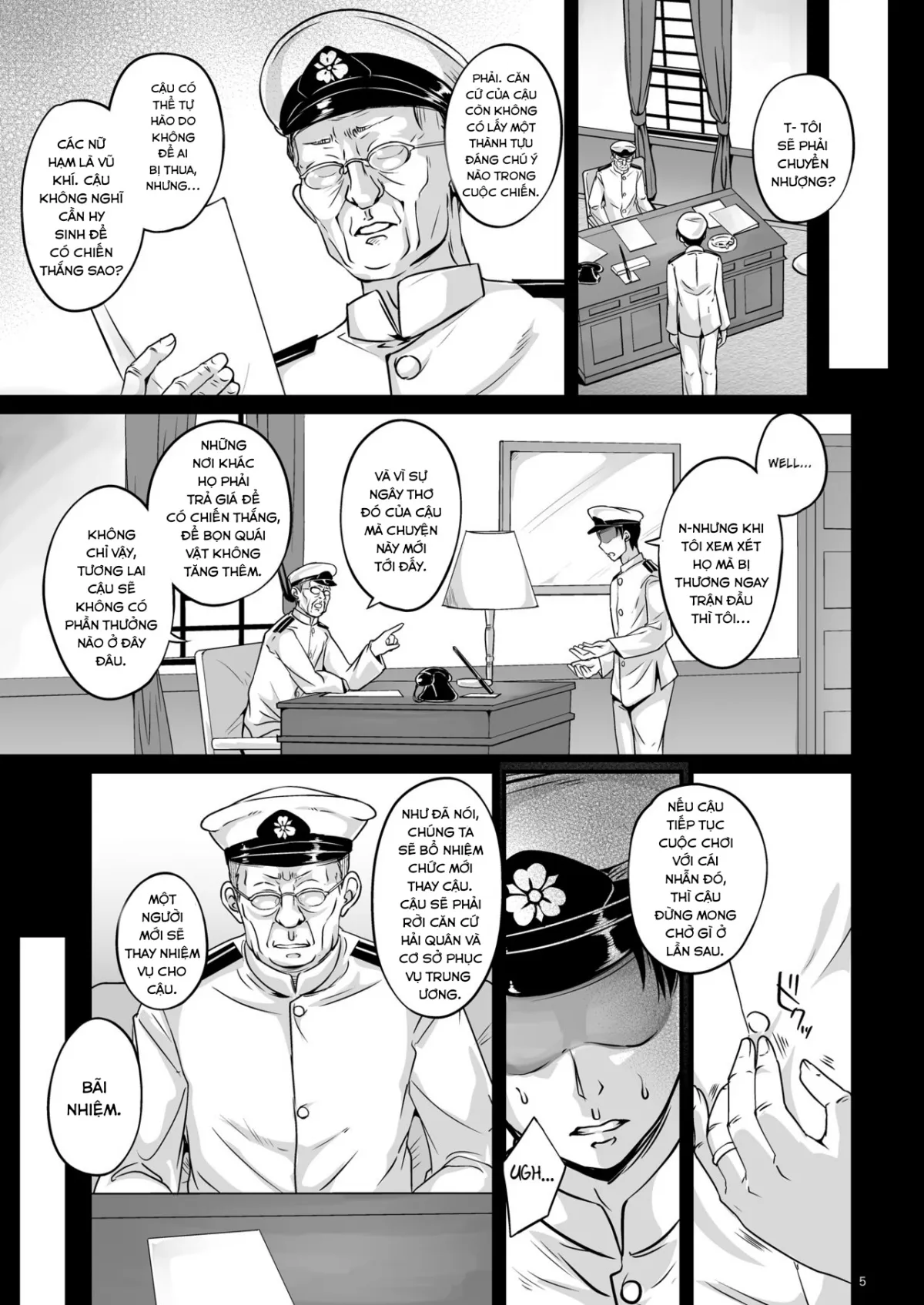 HentaiVN.net - Ảnh 5 - Overnight Stay (Kantai Collection -KanColle-) [Asagaeri; あさがえり] - Chap 1