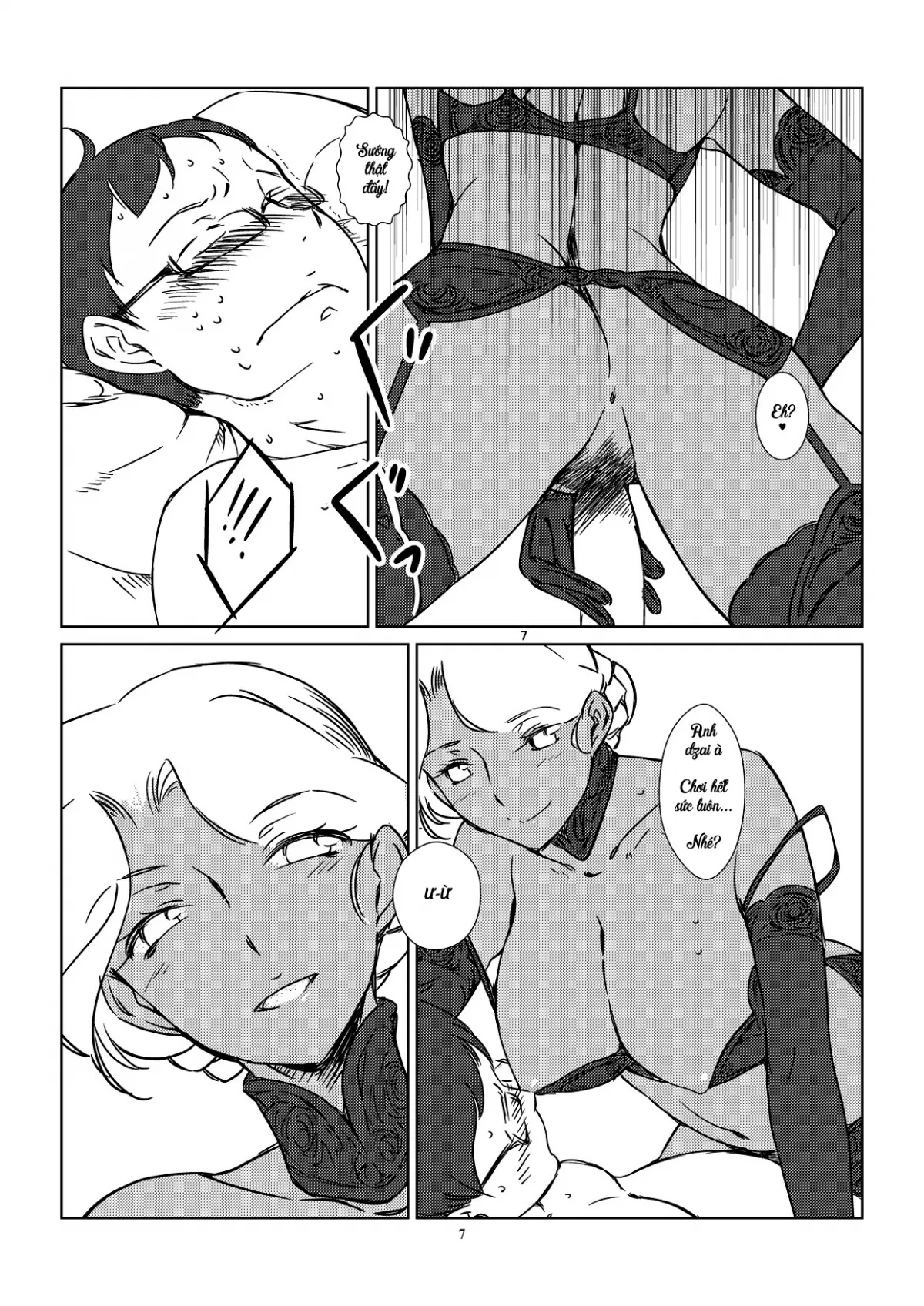 HentaiVN.net - Ảnh 10 - Kasshoku Oneesan no Fudeoroshi Ver 4 [褐色おねえさんのフデオロシ ver.4] - Chap 1