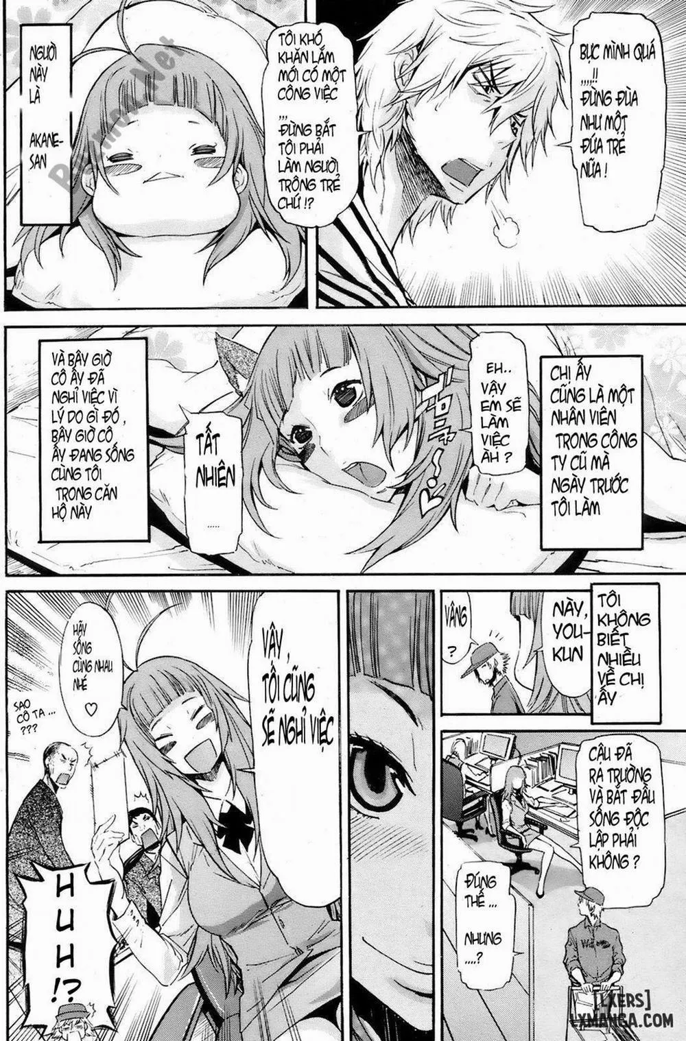 HentaiVN.net - Ảnh 4 - NEET Girlfriend - Chap 1