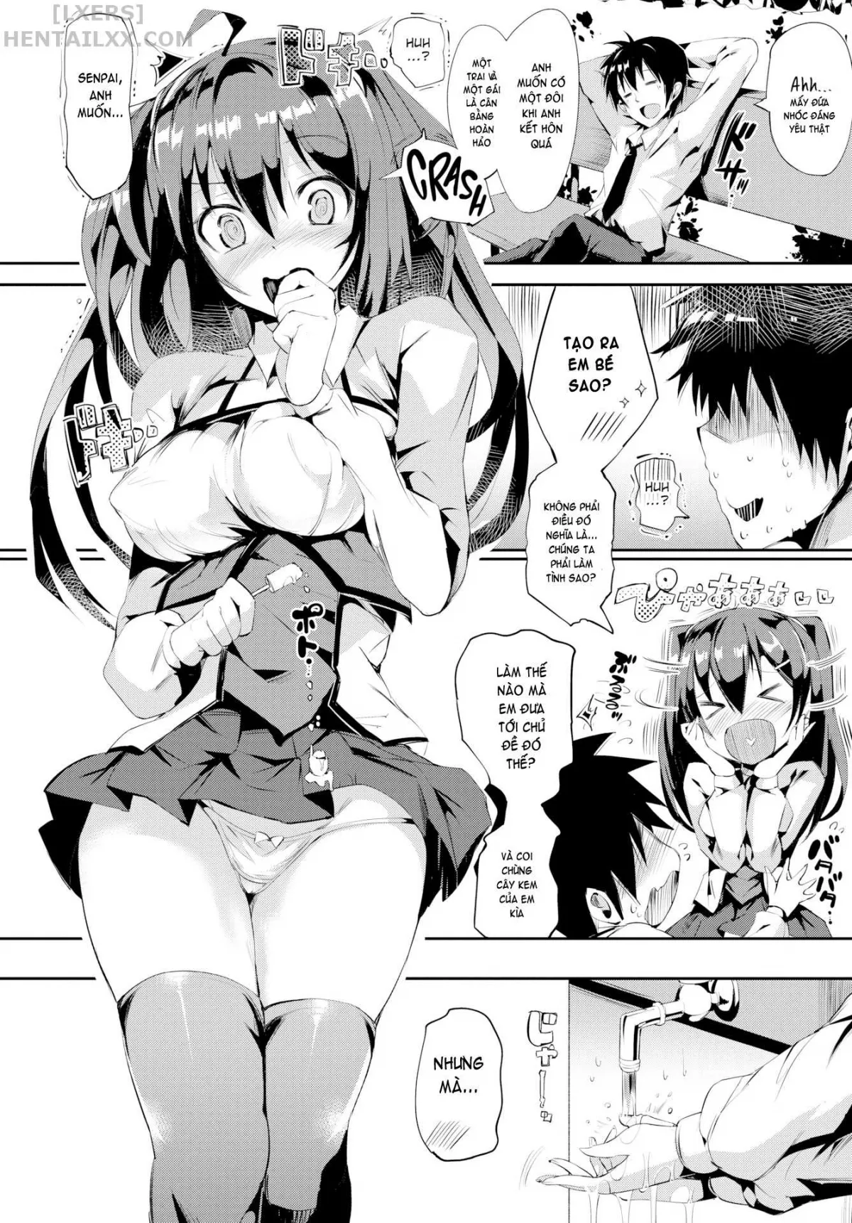HentaiVN.net - Ảnh 6 - Helter-Skelter Family Planning - Chap 1