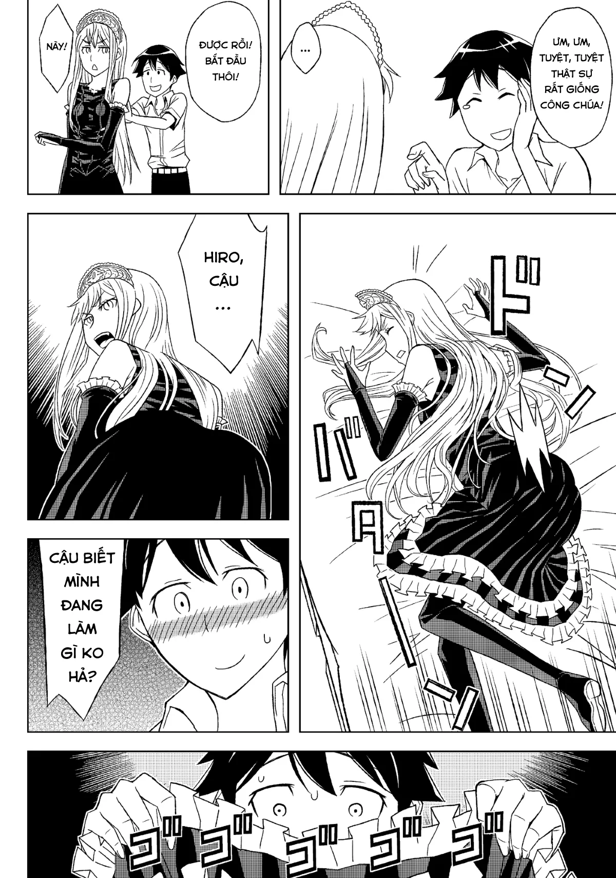 HentaiVN.net - Ảnh 9 - Fukusei Oujo (Princess Resurrection) - Chap 1