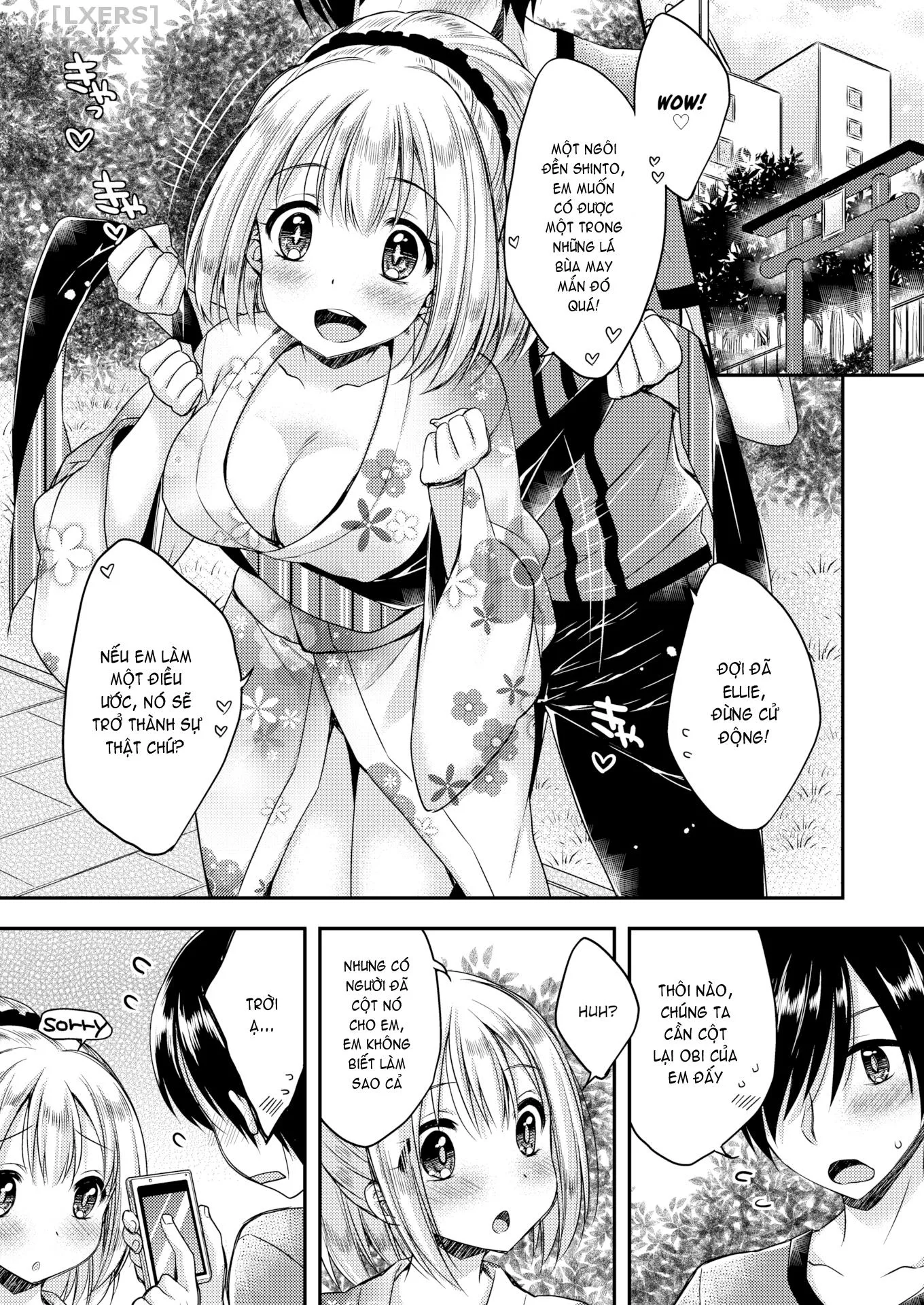 HentaiVN.net - Ảnh 7 - Ellie My Love [Ellie My Love ♥; Comic X-Eros #46] - Chap 1