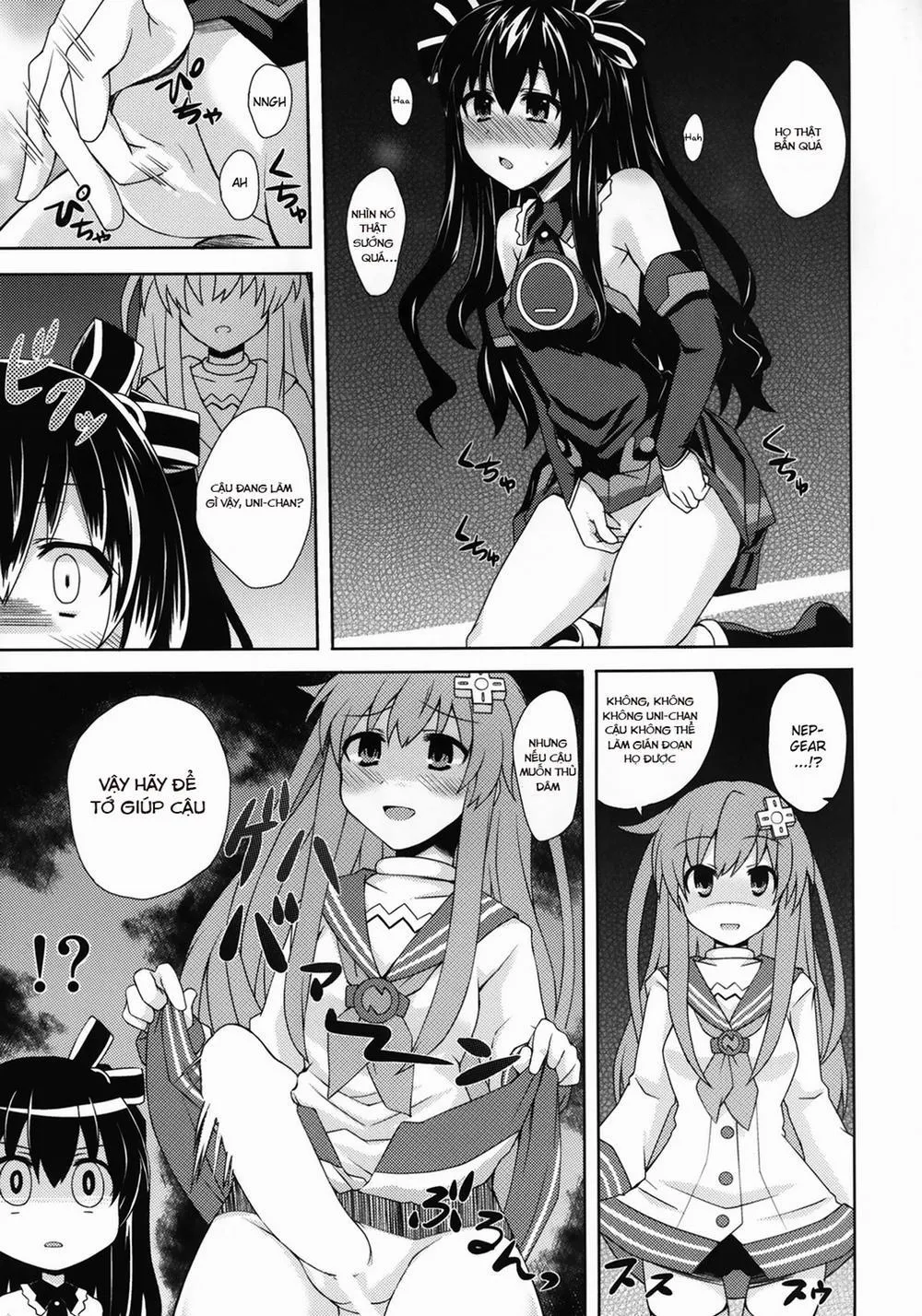 HentaiVN.net - Ảnh 21 - Yuriiro no Bifrost (Hyperdimension Neptunia) - Chap 1