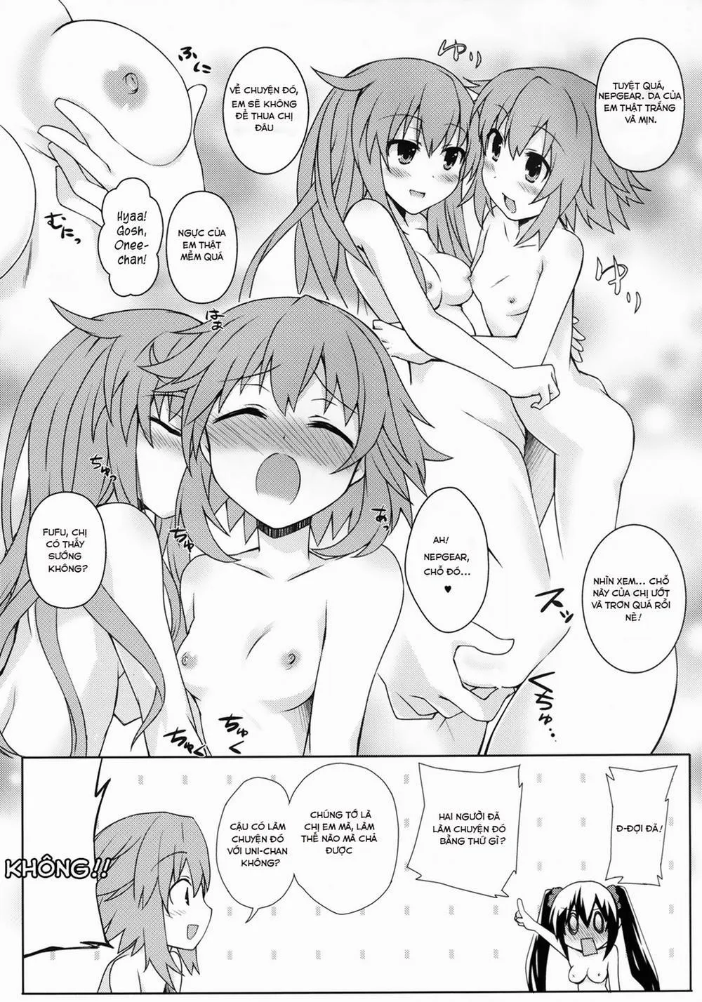 HentaiVN.net - Ảnh 7 - Yuriiro no Bifrost (Hyperdimension Neptunia) - Chap 1