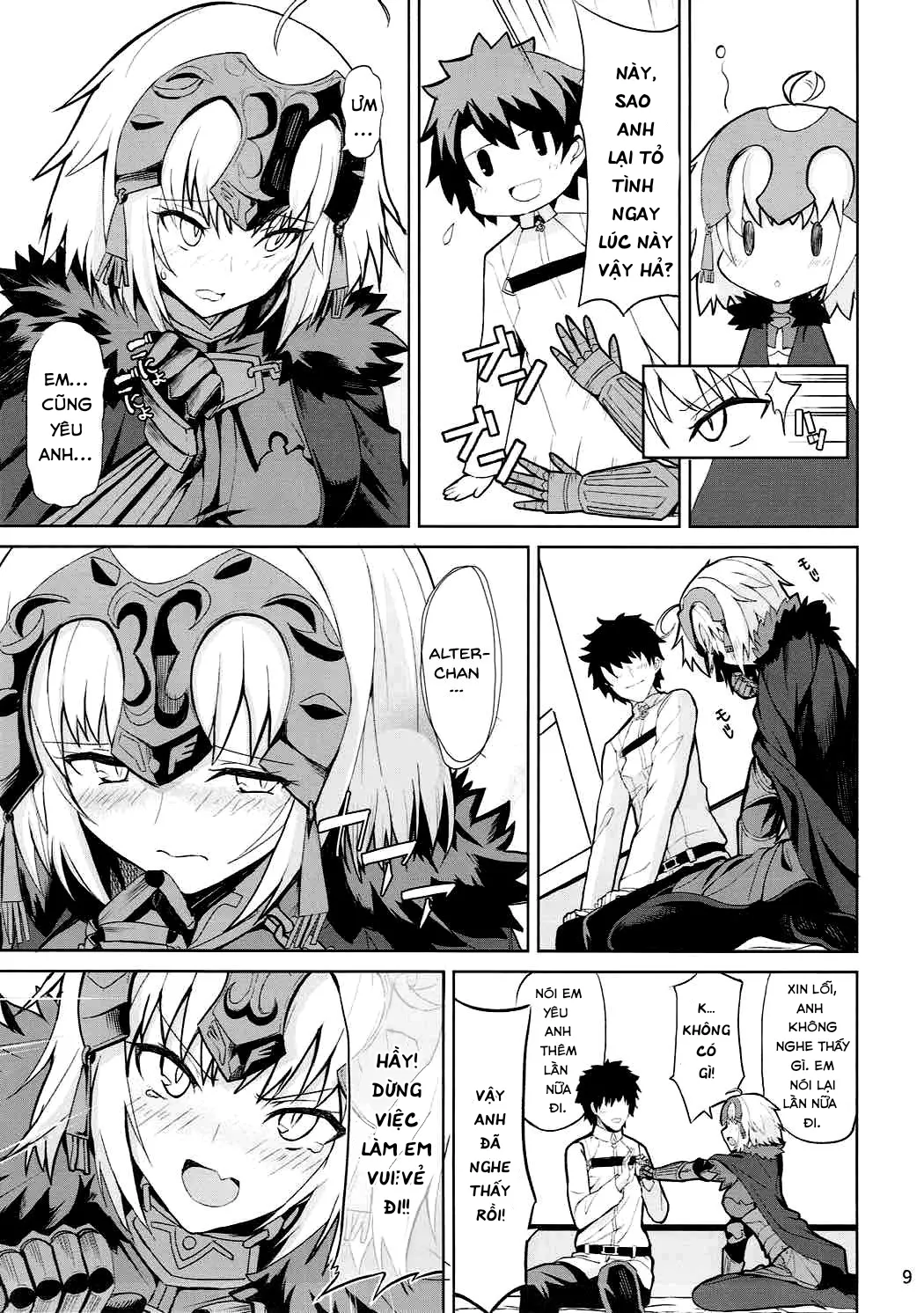 HentaiVN.net - Ảnh 9 - Tiếng lòng của Avenger [Tokimeki Avenger] - Chap 1