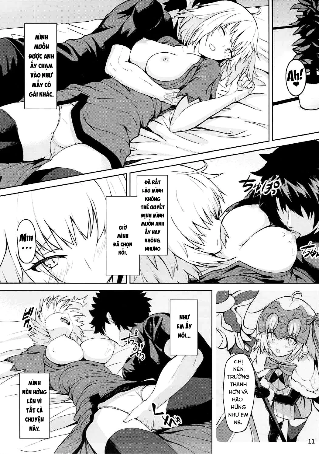 HentaiVN.net - Ảnh 11 - Tiếng lòng của Avenger [Tokimeki Avenger] - Chap 1