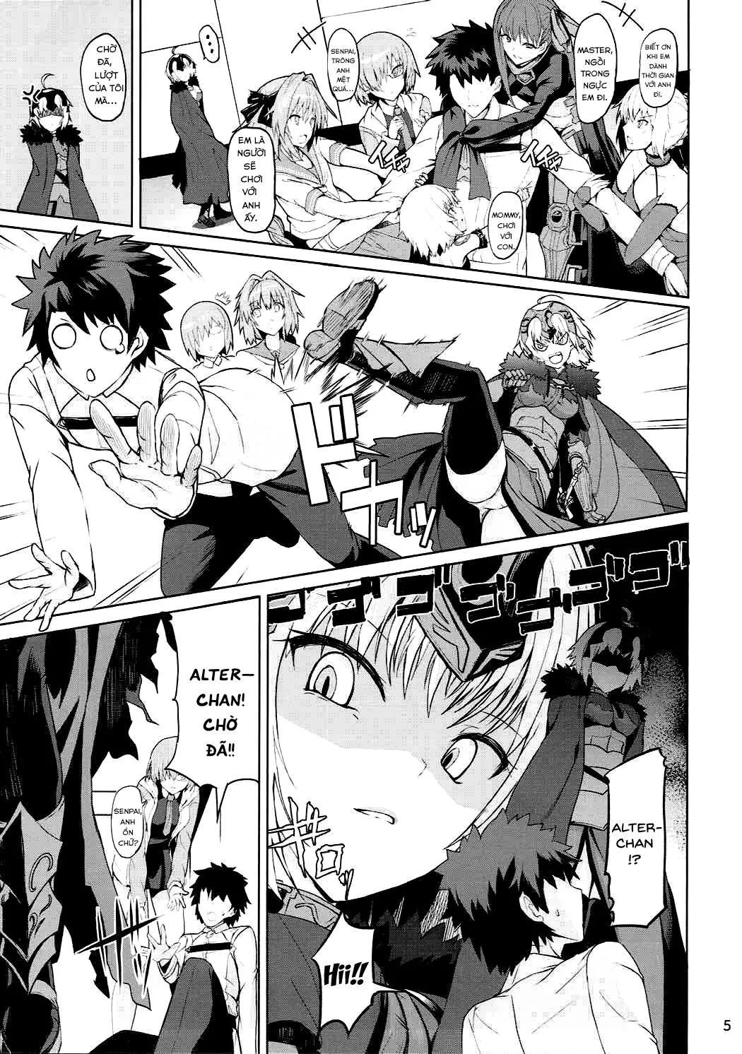 HentaiVN.net - Ảnh 5 - Tiếng lòng của Avenger [Tokimeki Avenger] - Chap 1