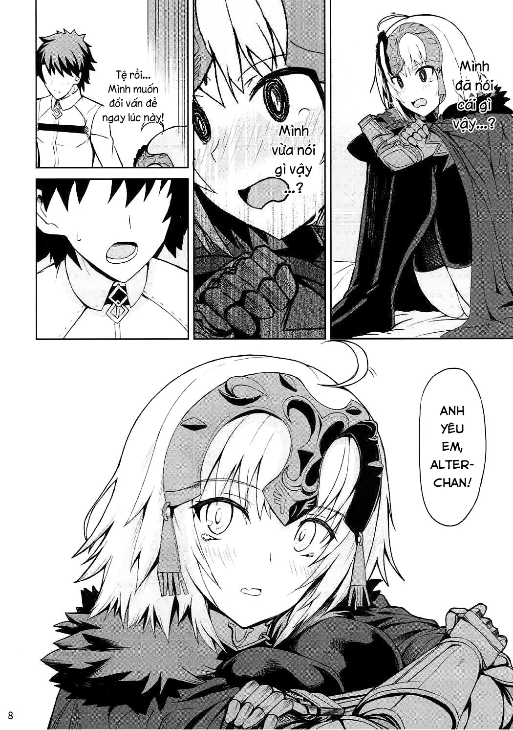 HentaiVN.net - Ảnh 8 - Tiếng lòng của Avenger [Tokimeki Avenger] - Chap 1
