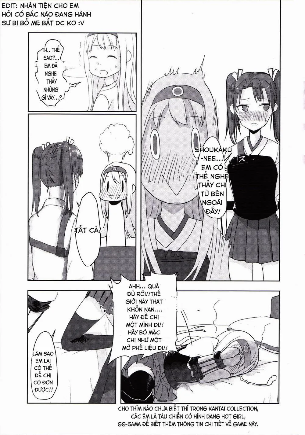 HentaiVN.net - Ảnh 7 - I Have a Goddess with Me (Kantai Collection) - Chap 1