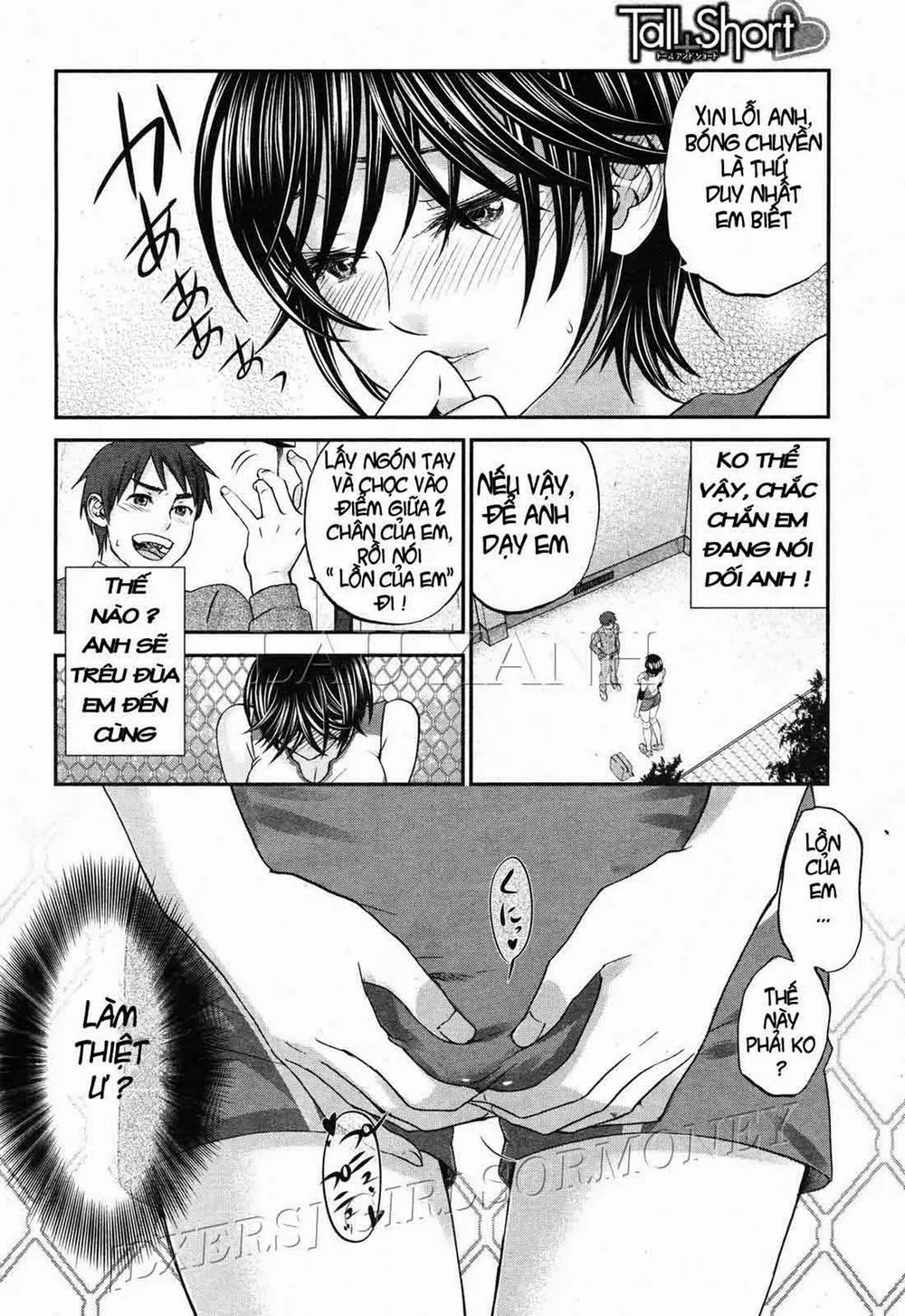 HentaiVN.net - Ảnh 6 - Tall Plus Short - Chap 1