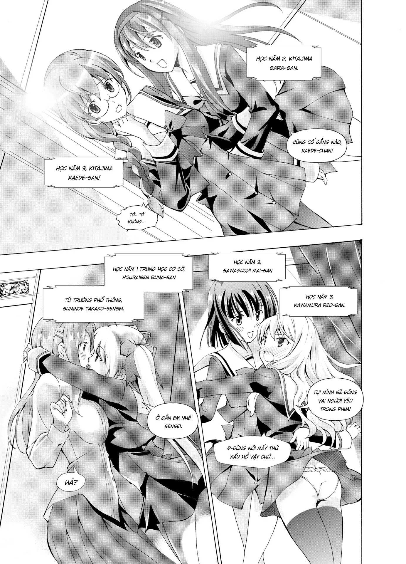 HentaiVN.net - Ảnh 13 - Tuyển Tập Yuri Một Nắng - Chap 1