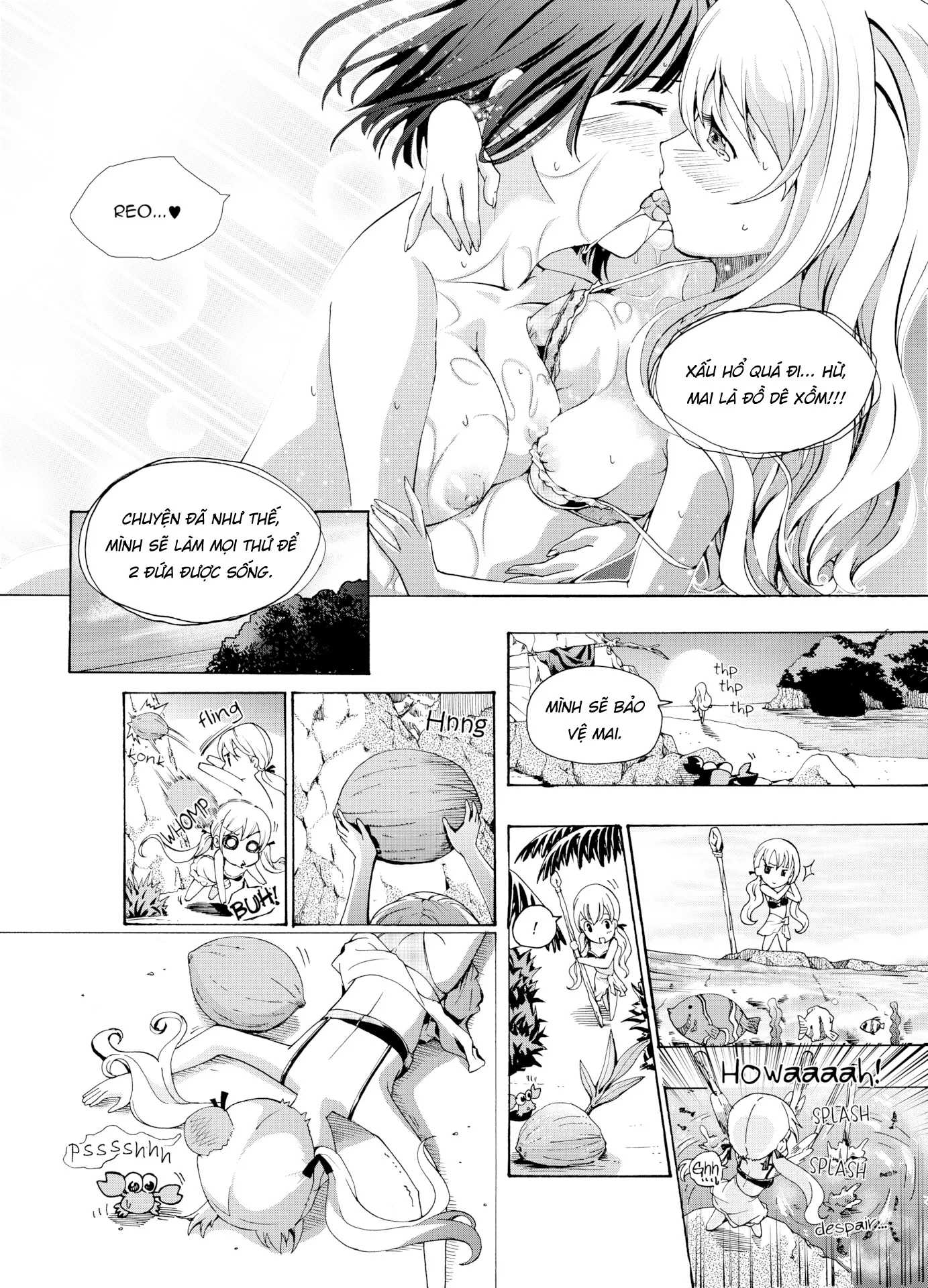 HentaiVN.net - Ảnh 16 - Tuyển Tập Yuri Một Nắng - Chap 3