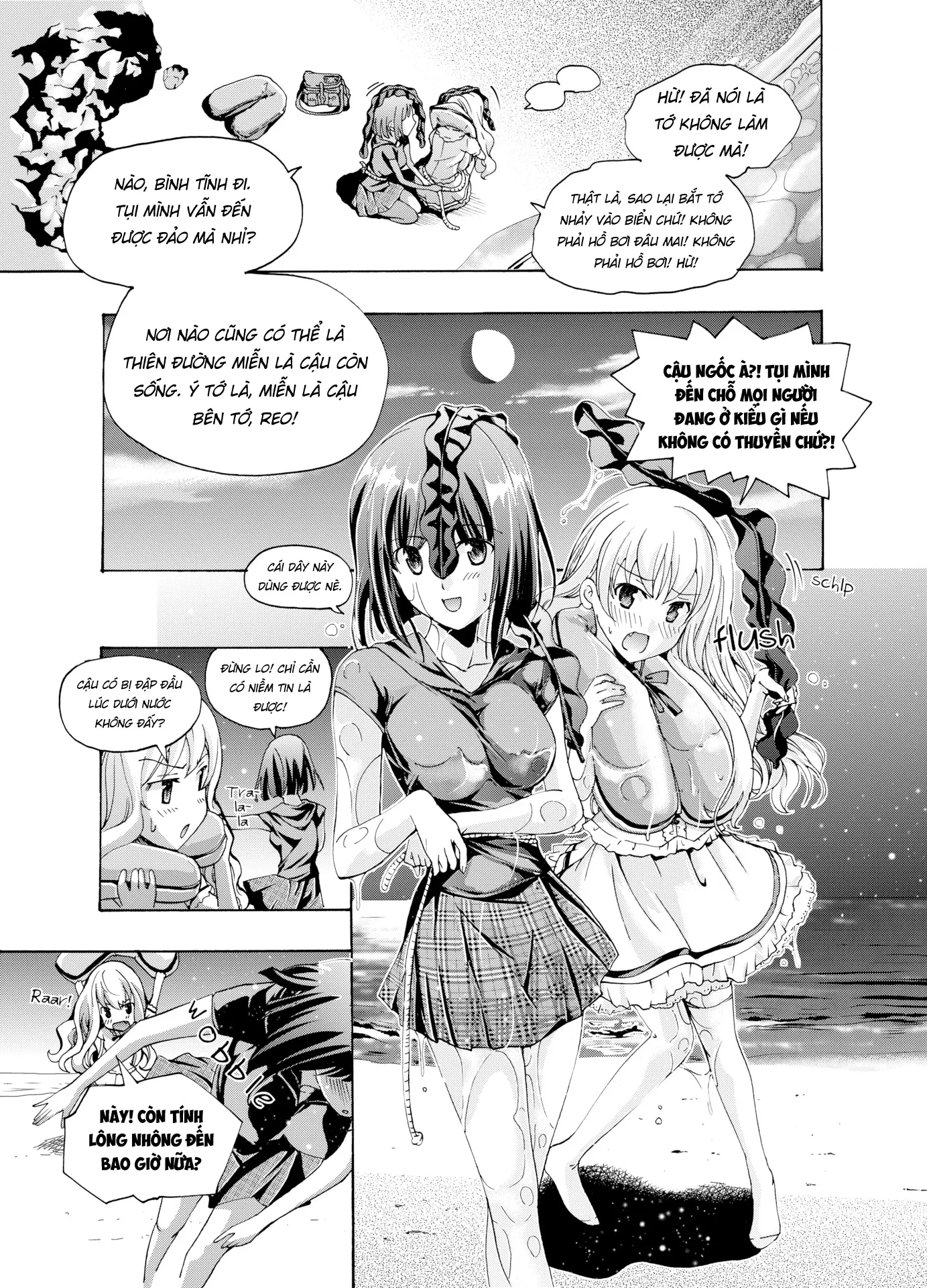 HentaiVN.net - Ảnh 3 - Tuyển Tập Yuri Một Nắng - Chap 3