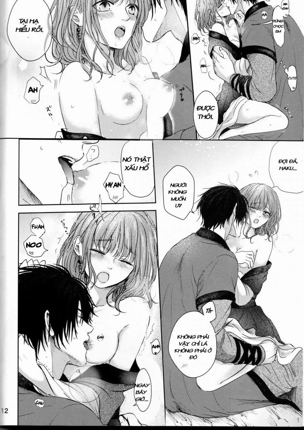 HentaiVN.net - Ảnh 11 - Amaoto ni Hibiku (Akatsuki no Yona) - Chap 1
