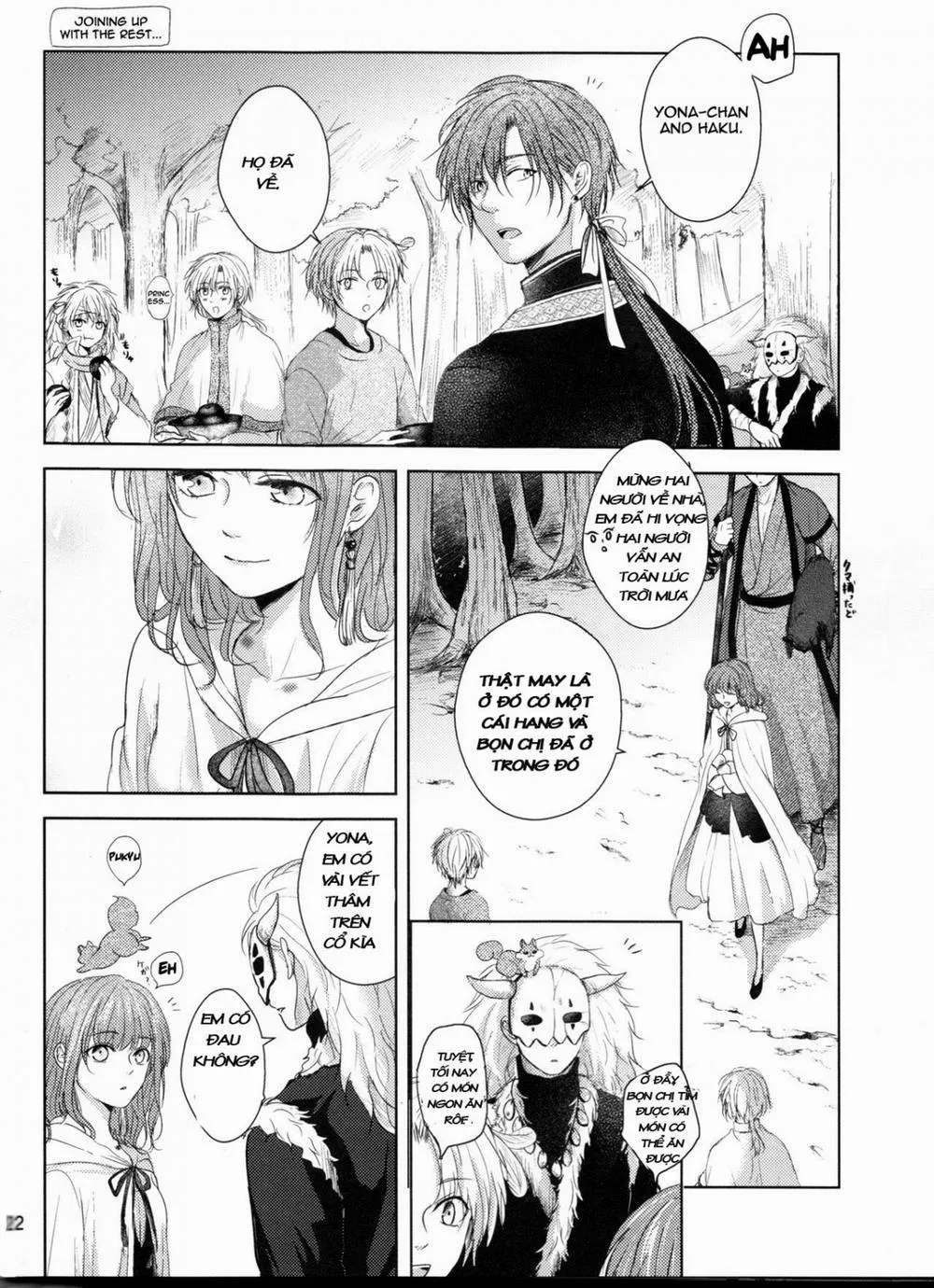 HentaiVN.net - Ảnh 21 - Amaoto ni Hibiku (Akatsuki no Yona) - Chap 1
