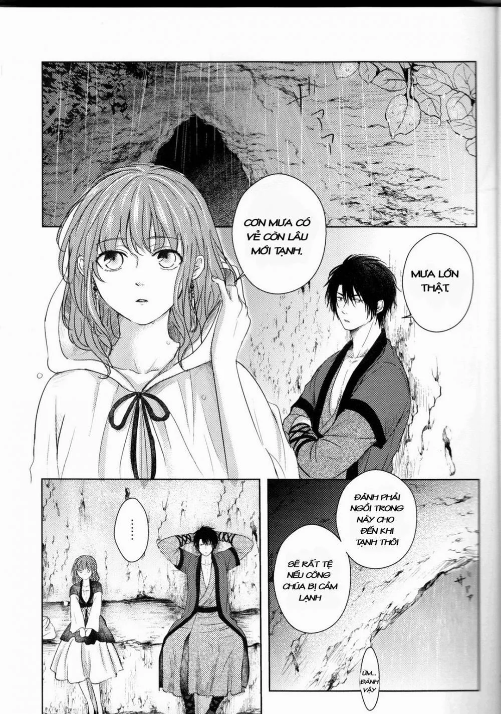 HentaiVN.net - Ảnh 2 - Amaoto ni Hibiku (Akatsuki no Yona) - Chap 1