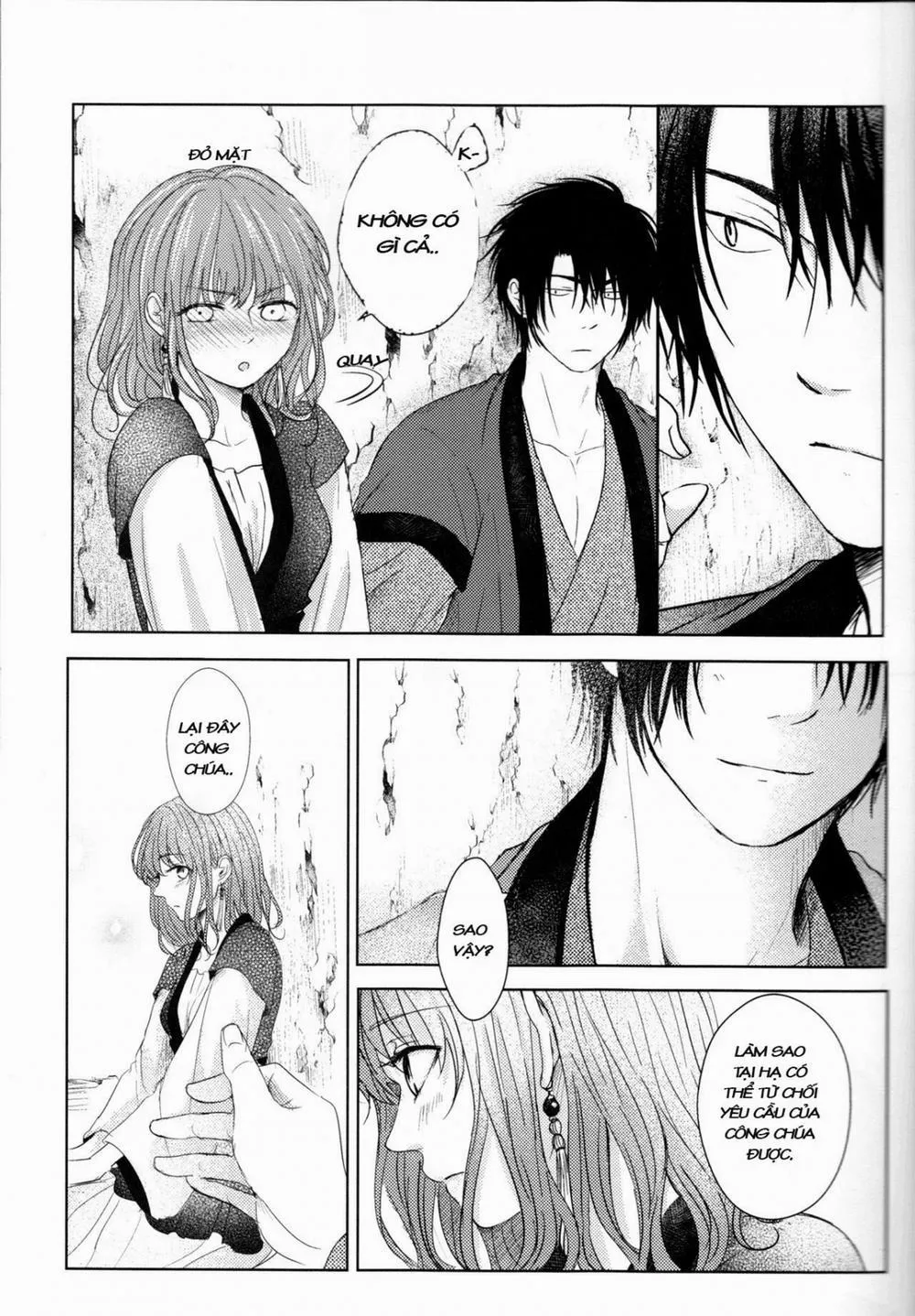 HentaiVN.net - Ảnh 4 - Amaoto ni Hibiku (Akatsuki no Yona) - Chap 1