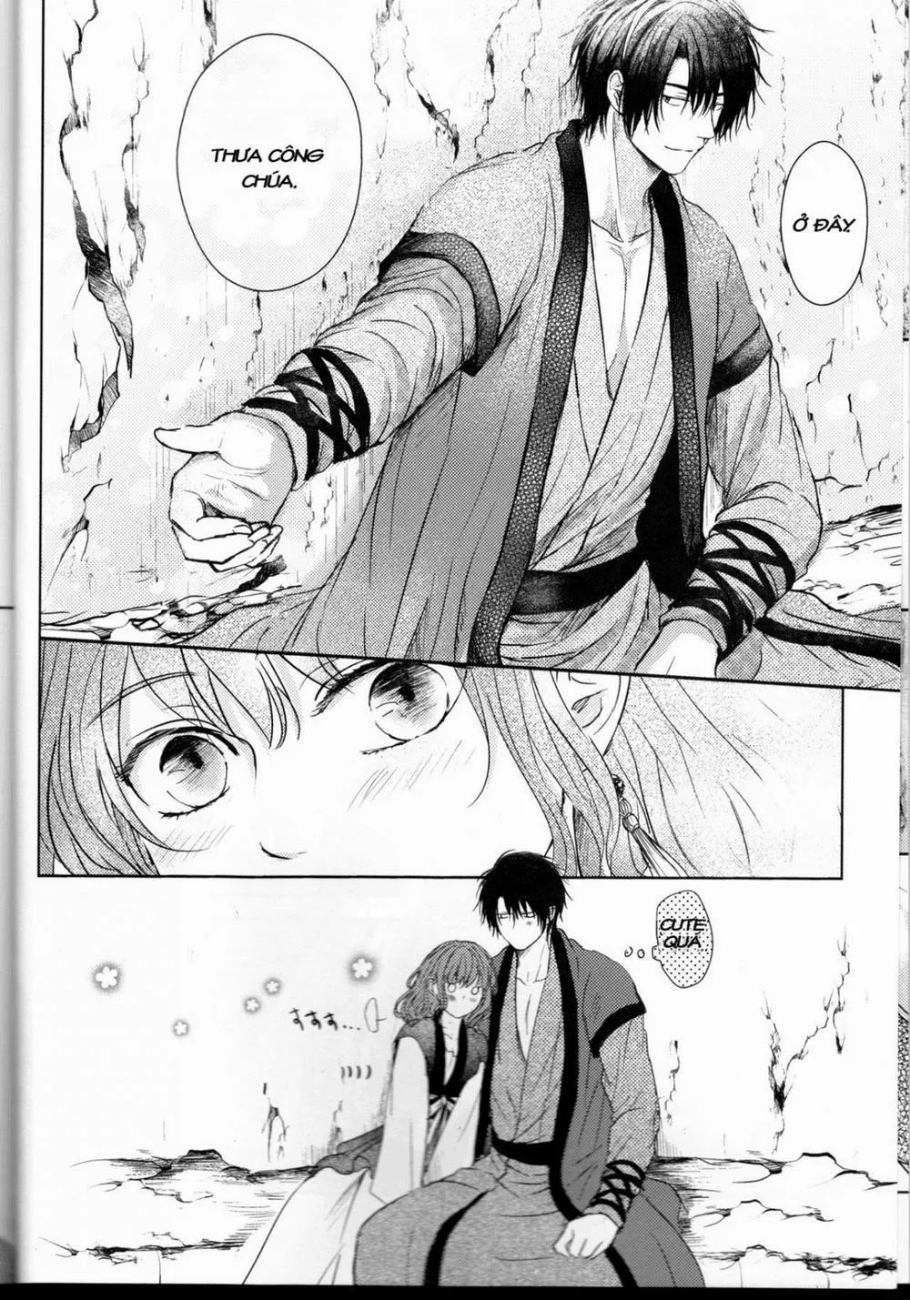 HentaiVN.net - Ảnh 5 - Amaoto ni Hibiku (Akatsuki no Yona) - Chap 1