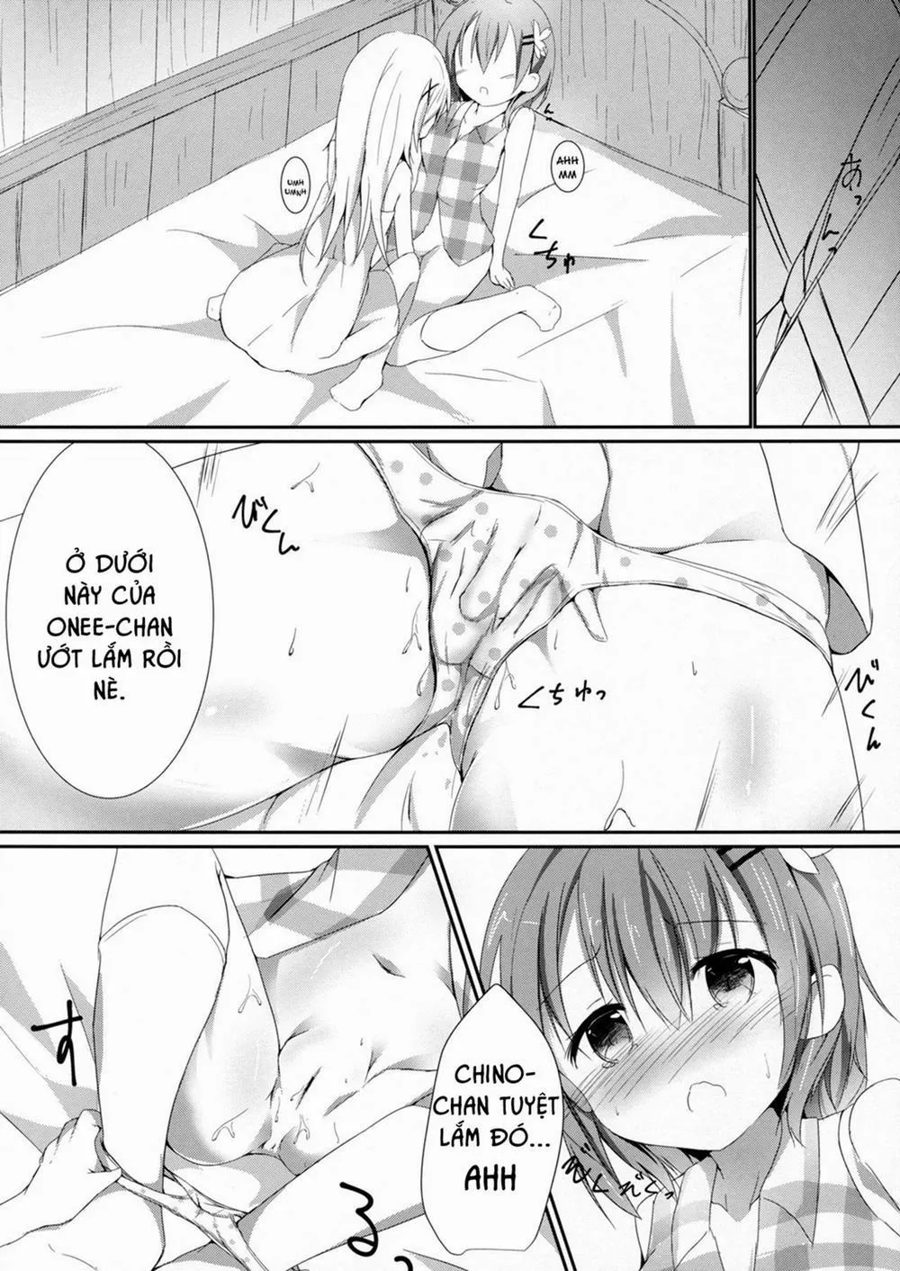 HentaiVN.net - Ảnh 13 - Sister Or Not Sister?? (Gochuumon Wa Usagi Desu Ka) - Chap 1