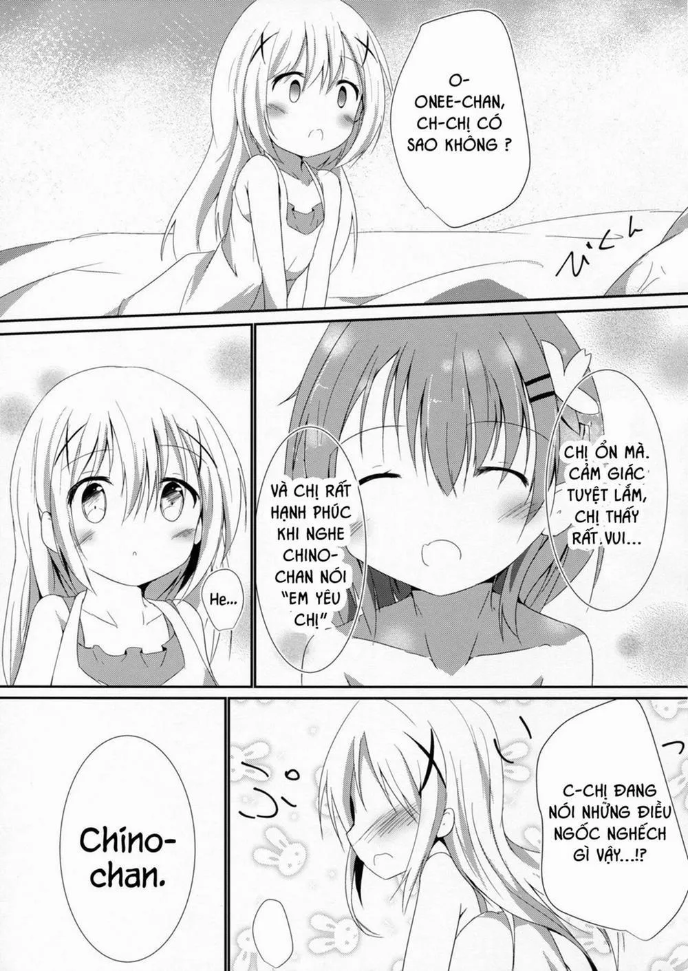 HentaiVN.net - Ảnh 16 - Sister Or Not Sister?? (Gochuumon Wa Usagi Desu Ka) - Chap 1