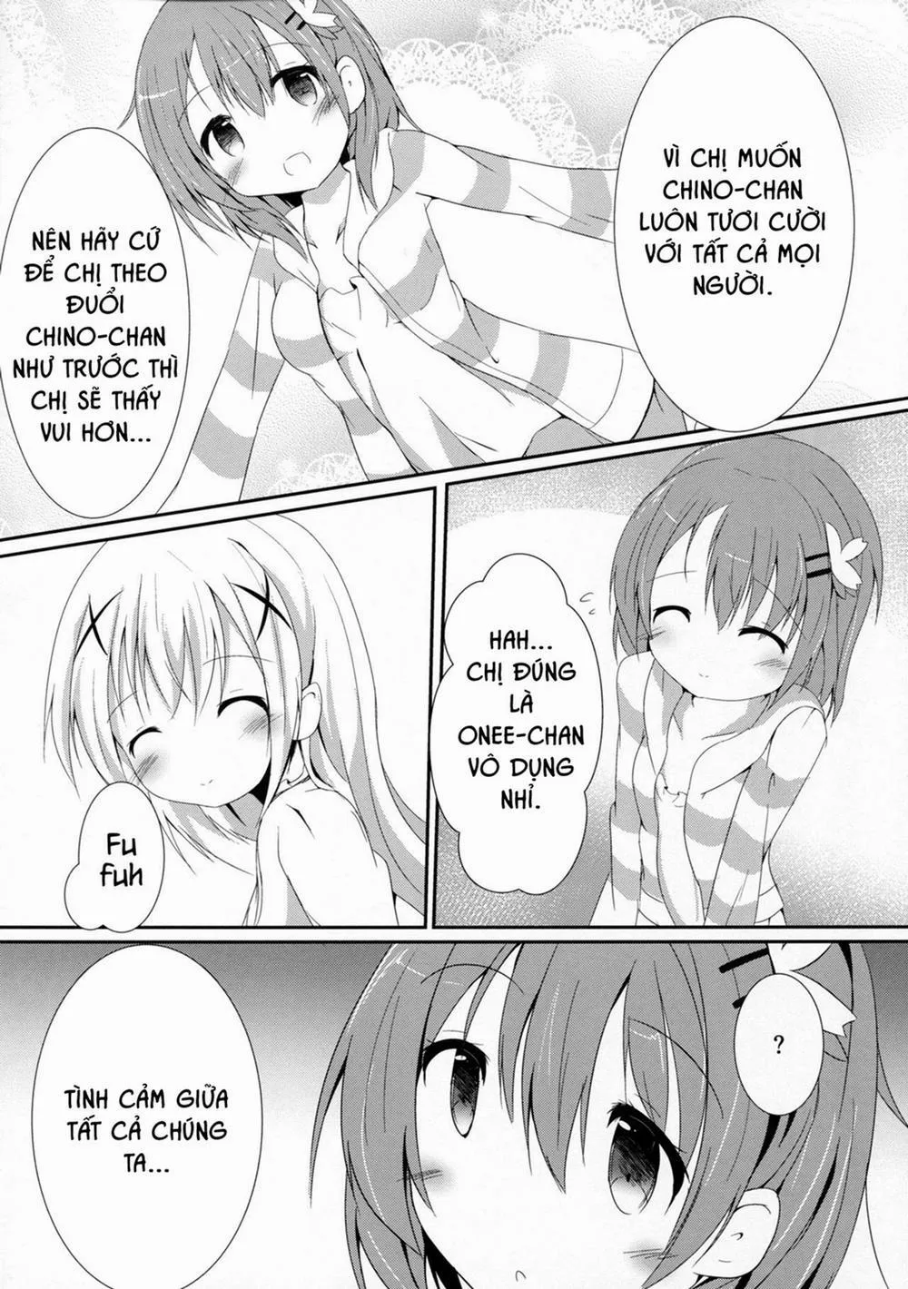 HentaiVN.net - Ảnh 23 - Sister Or Not Sister?? (Gochuumon Wa Usagi Desu Ka) - Chap 1