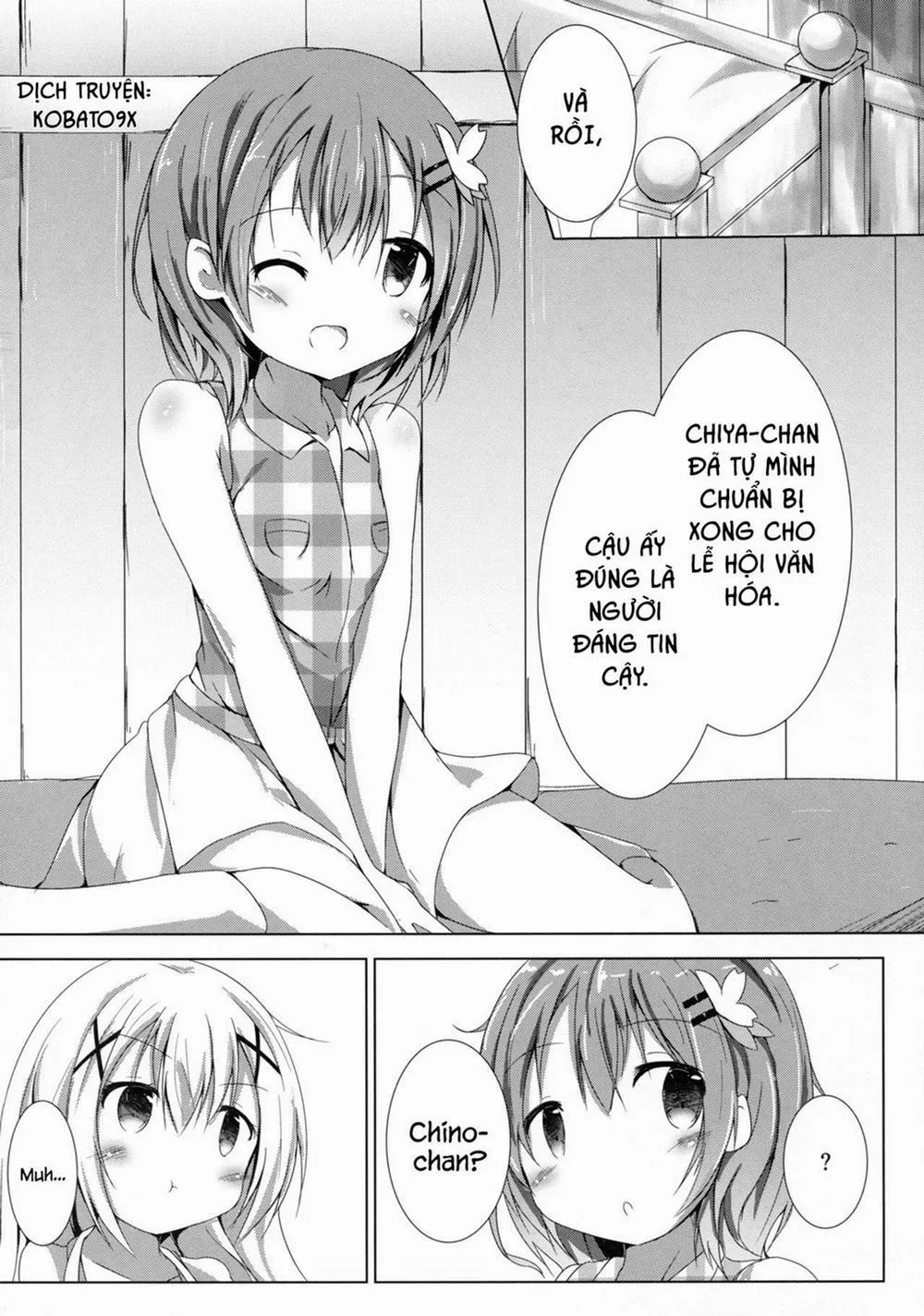 HentaiVN.net - Ảnh 3 - Sister Or Not Sister?? (Gochuumon Wa Usagi Desu Ka) - Chap 1