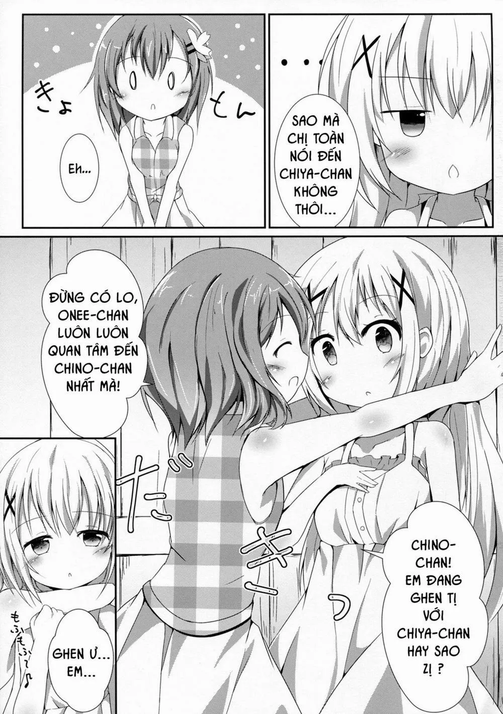 HentaiVN.net - Ảnh 4 - Sister Or Not Sister?? (Gochuumon Wa Usagi Desu Ka) - Chap 1